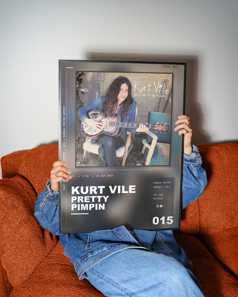 Music poster: Kurt Vile - Pretty Pimpin