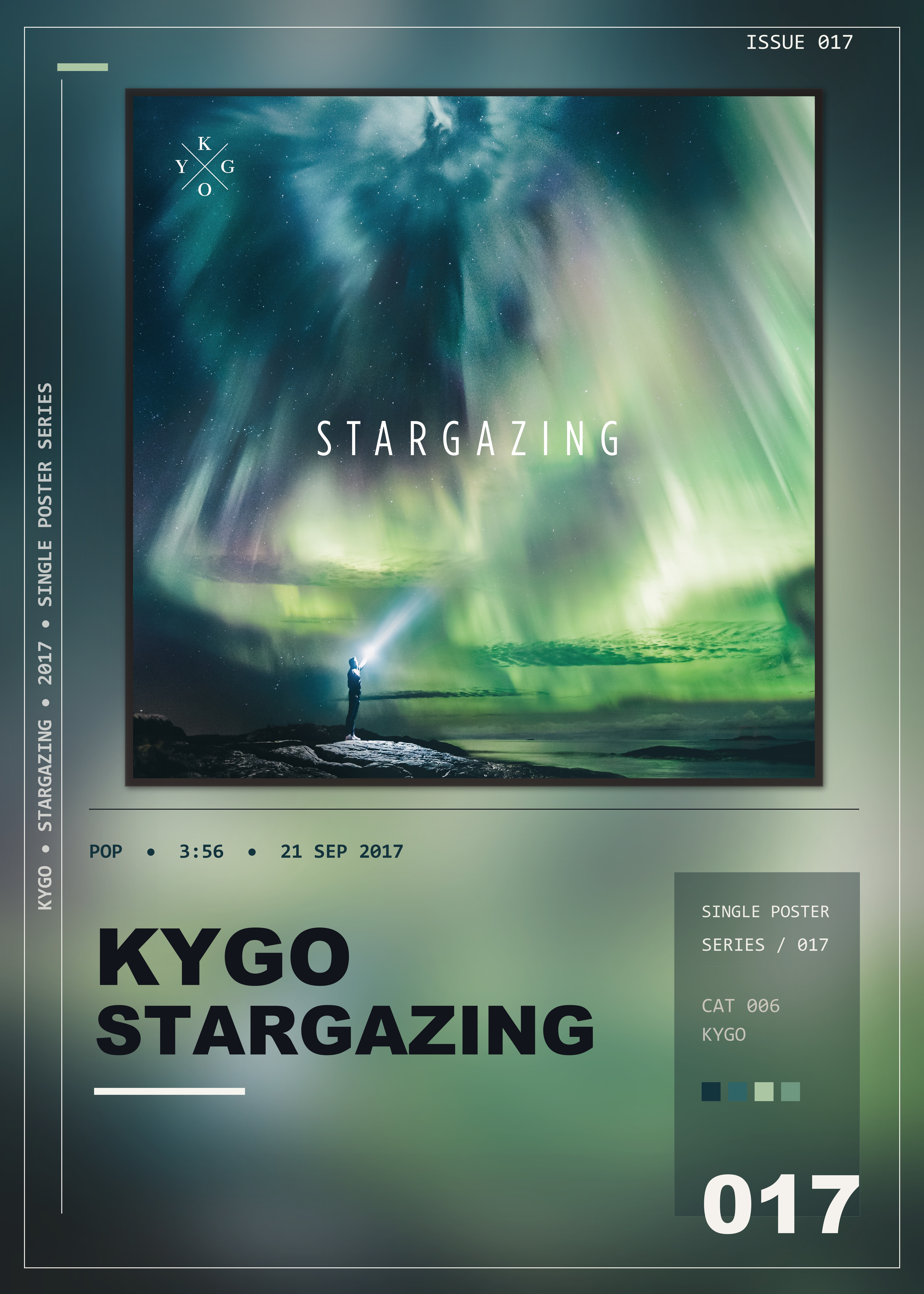 Music poster: Kygo - Stargazing