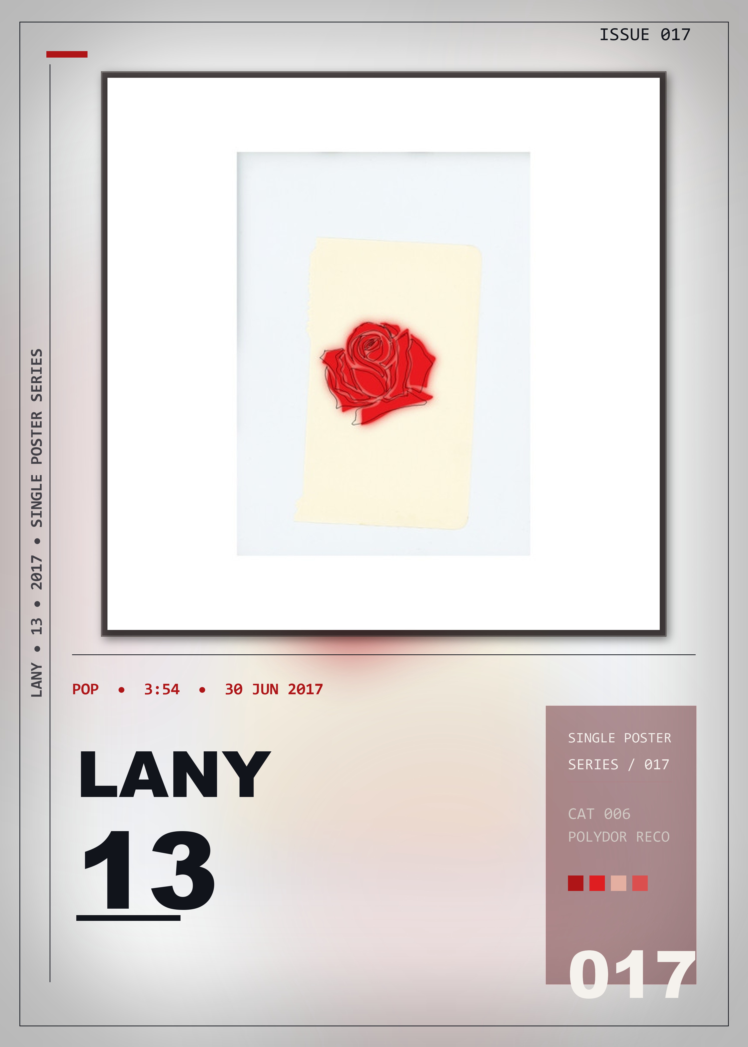 Music poster: LANY - 13