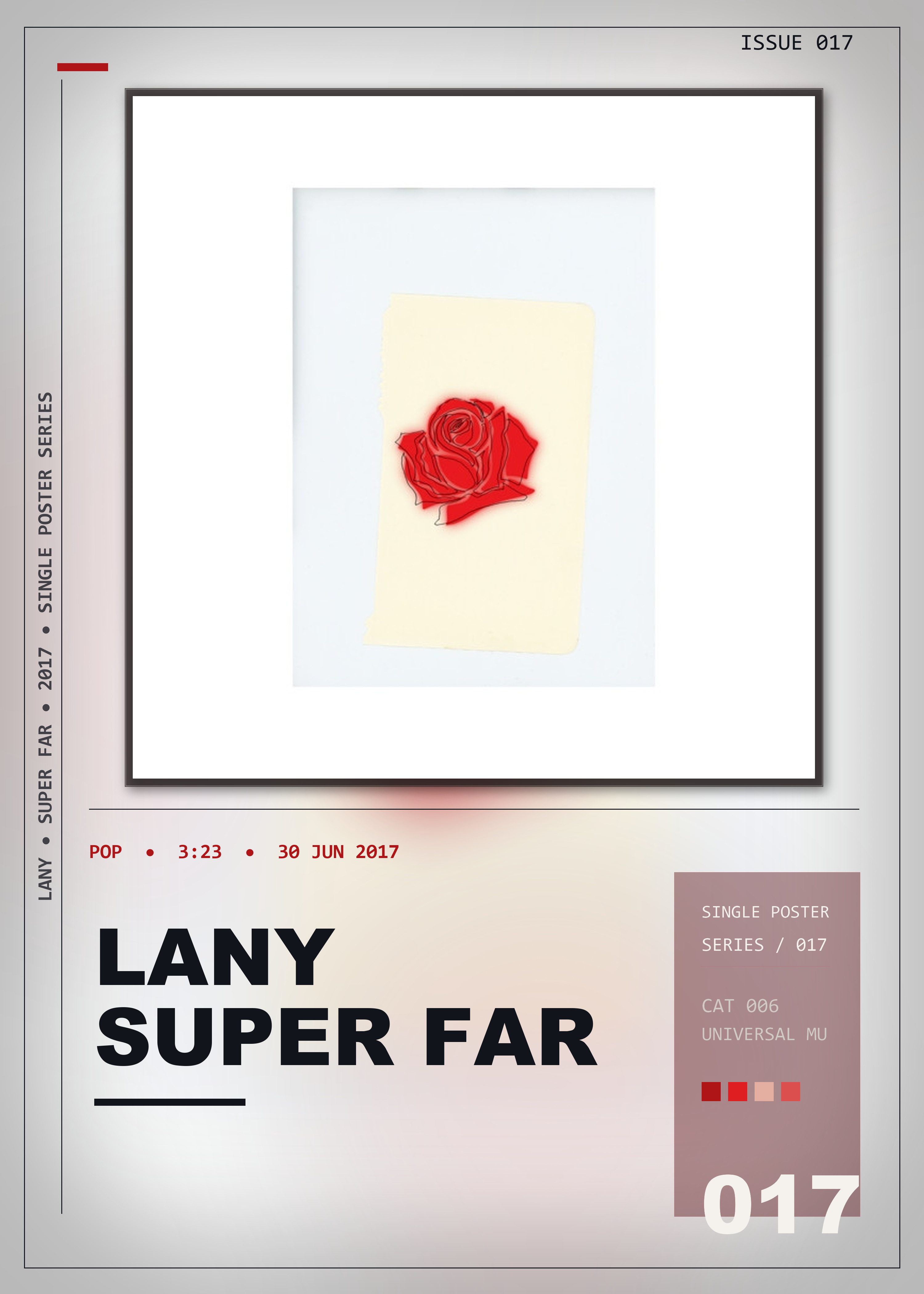 Music poster: LANY - Super Far