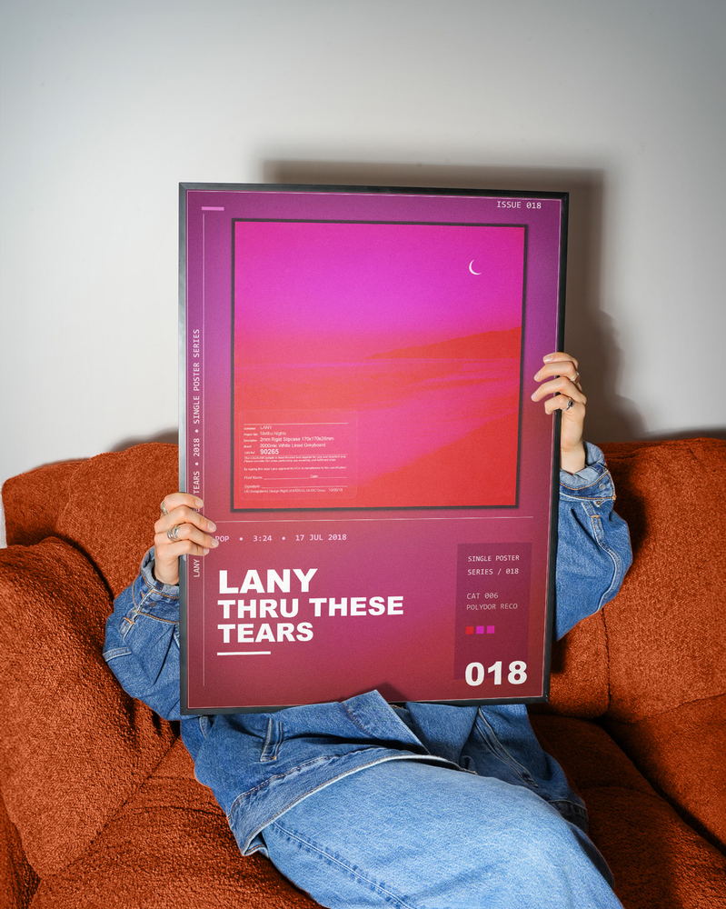 Music poster: LANY - Thru These Tears