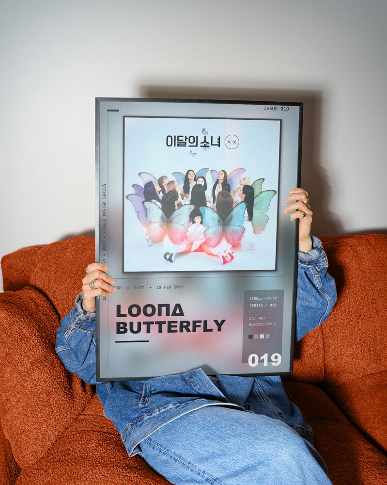 Music poster: LOOΠΔ - Butterfly