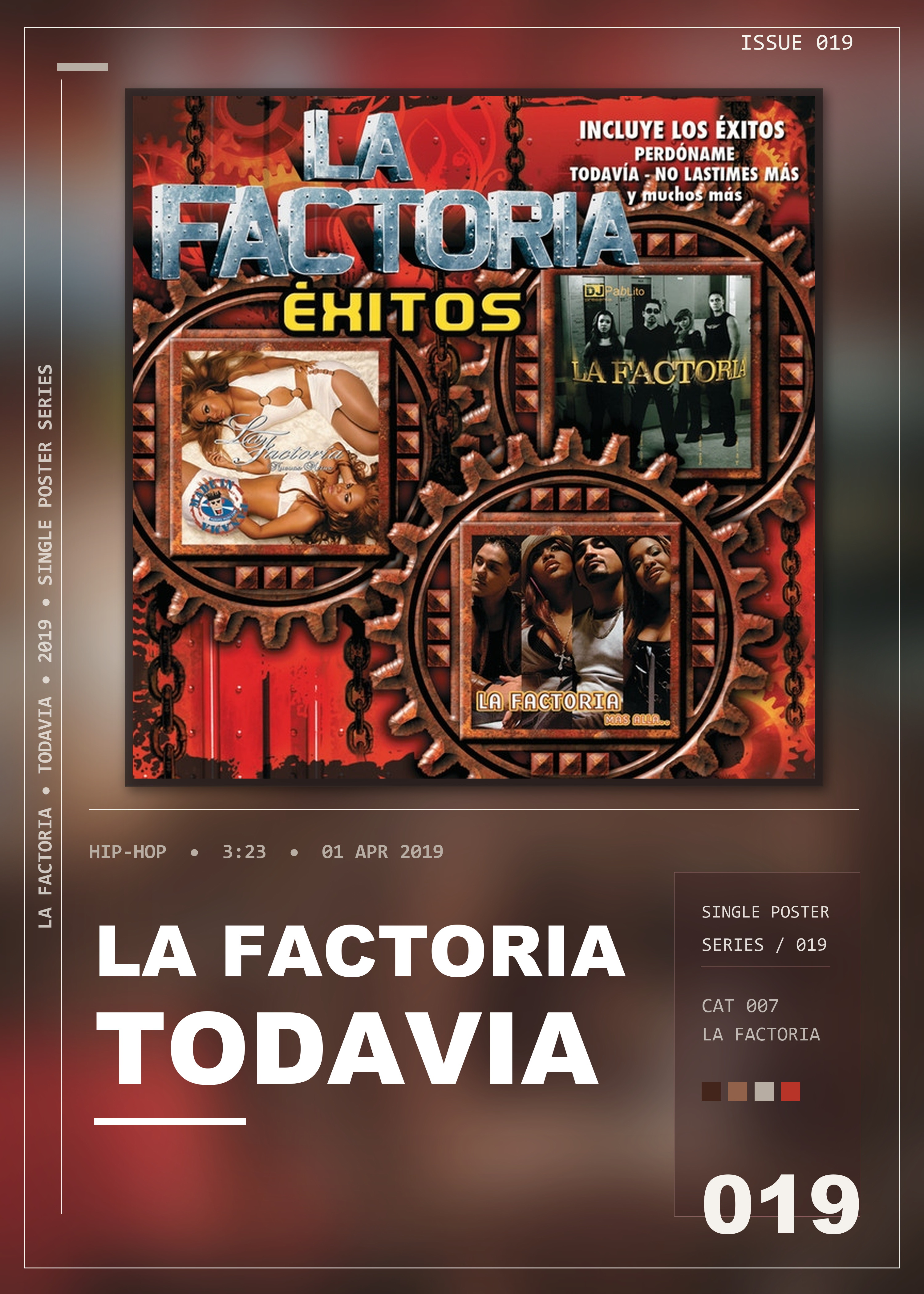 Music poster: La Factoria - Todavia