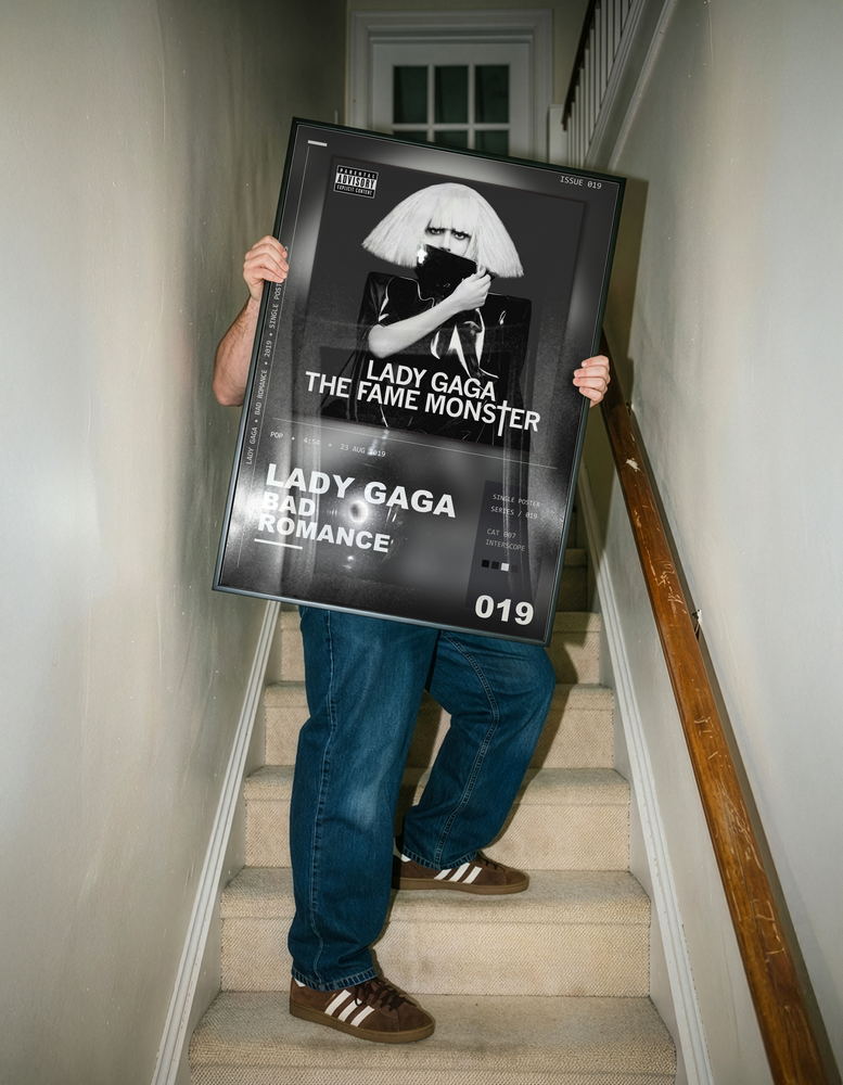 Music poster: Lady Gaga - Bad Romance