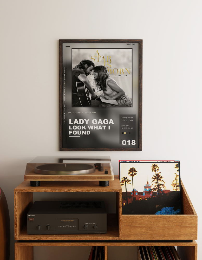 Music poster: Lady Gaga - Look What I Found