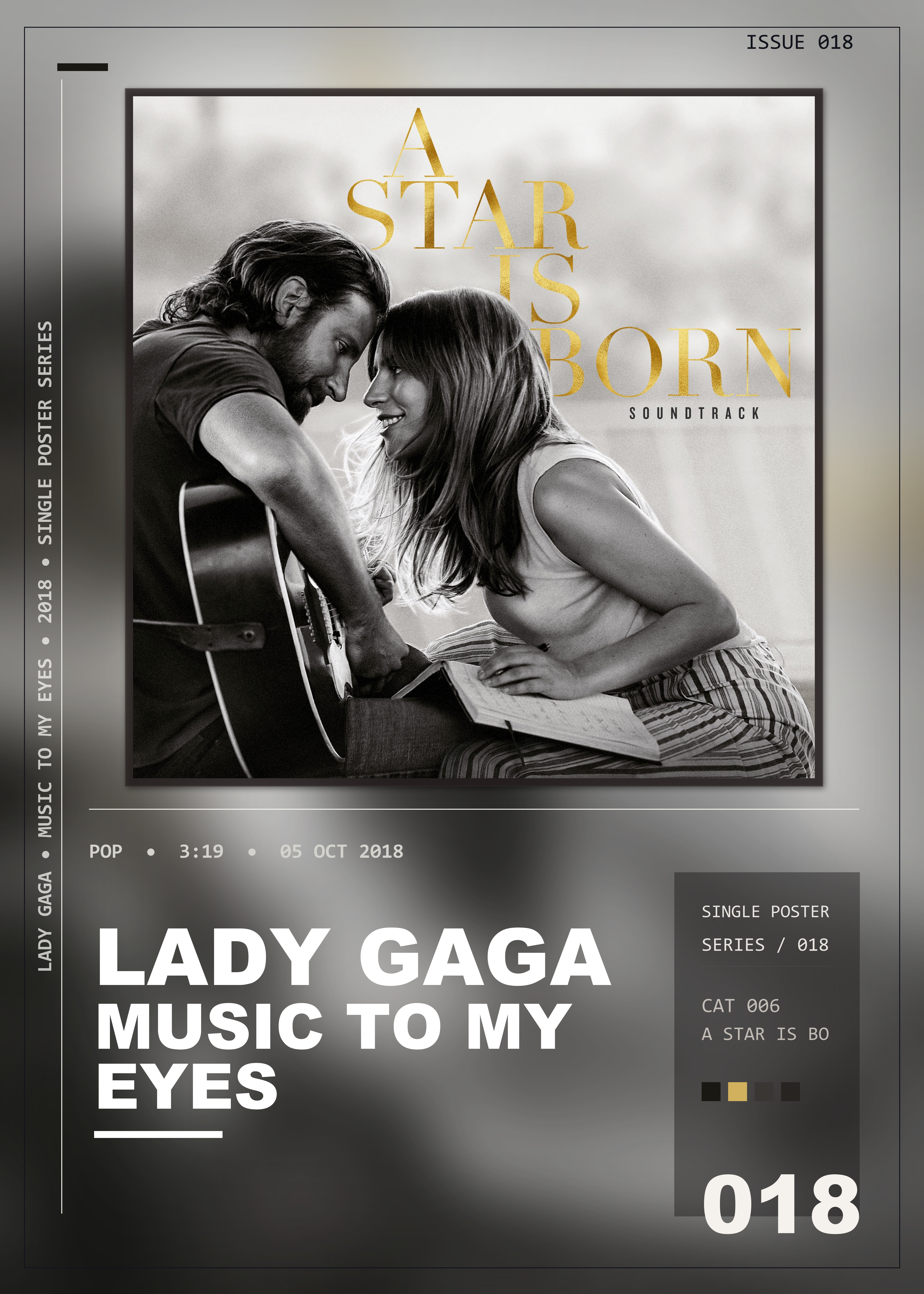 Music poster: Lady Gaga - Music To My Eyes