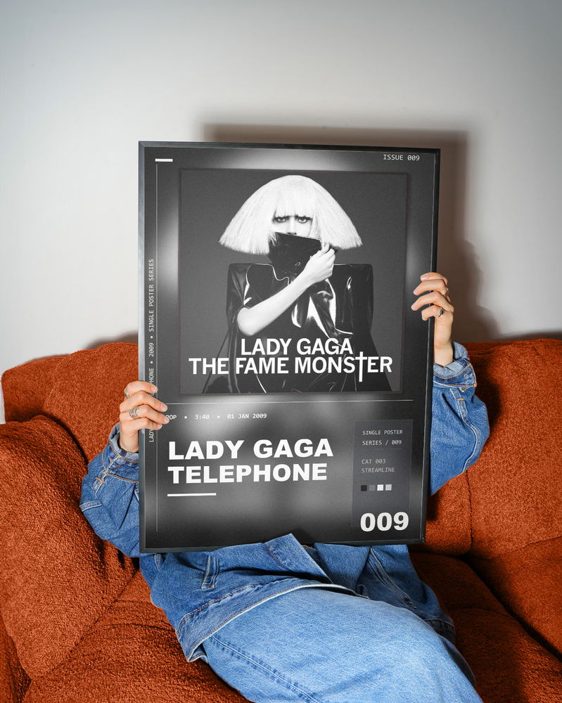 Music poster: Lady Gaga - Telephone