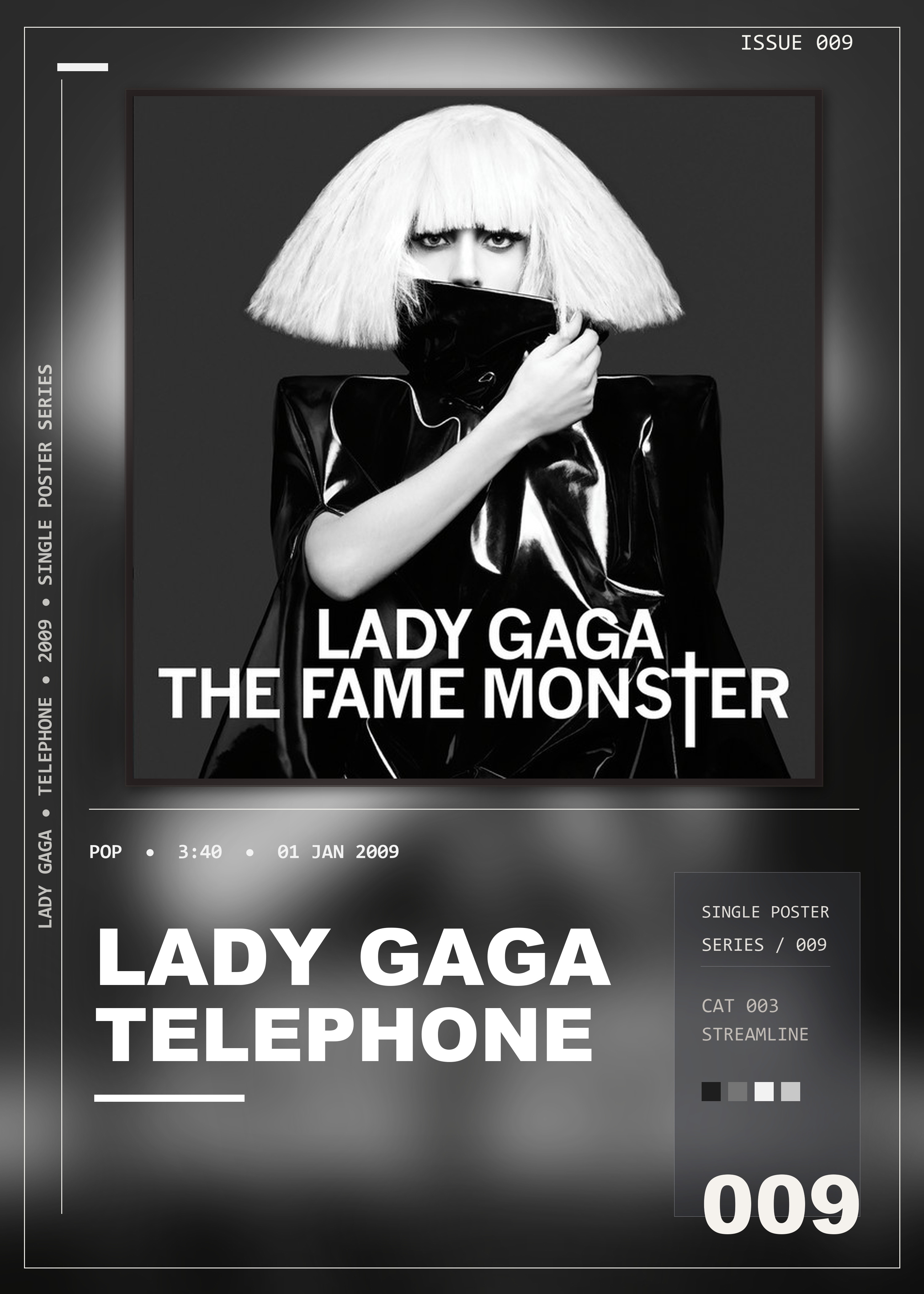 Music poster: Lady Gaga - Telephone