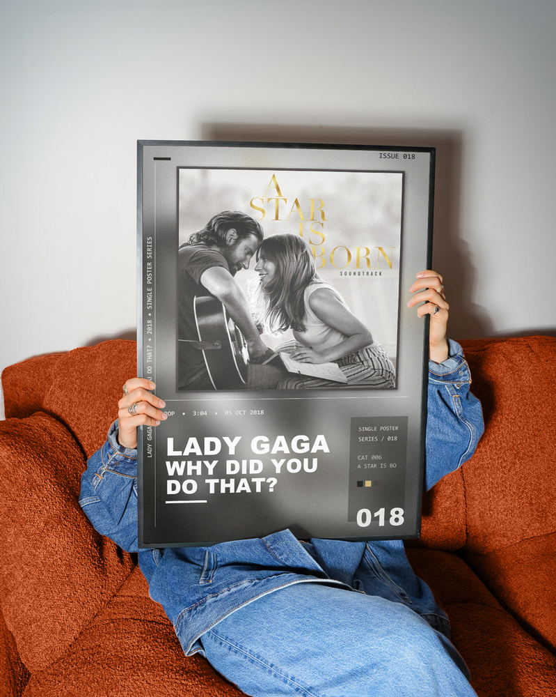 Music poster: Lady Gaga - Why Did You Do That