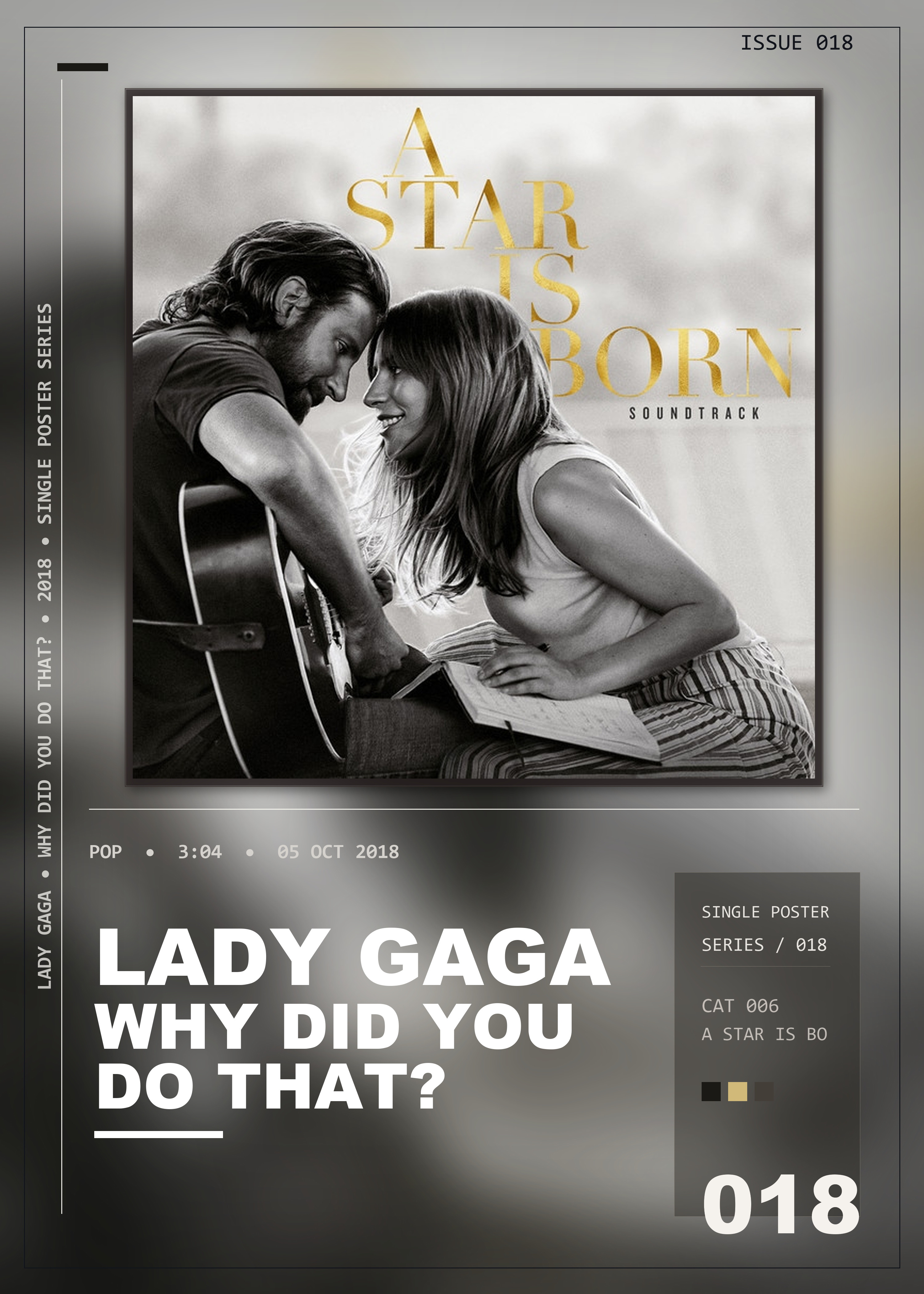 Music poster: Lady Gaga - Why Did You Do That