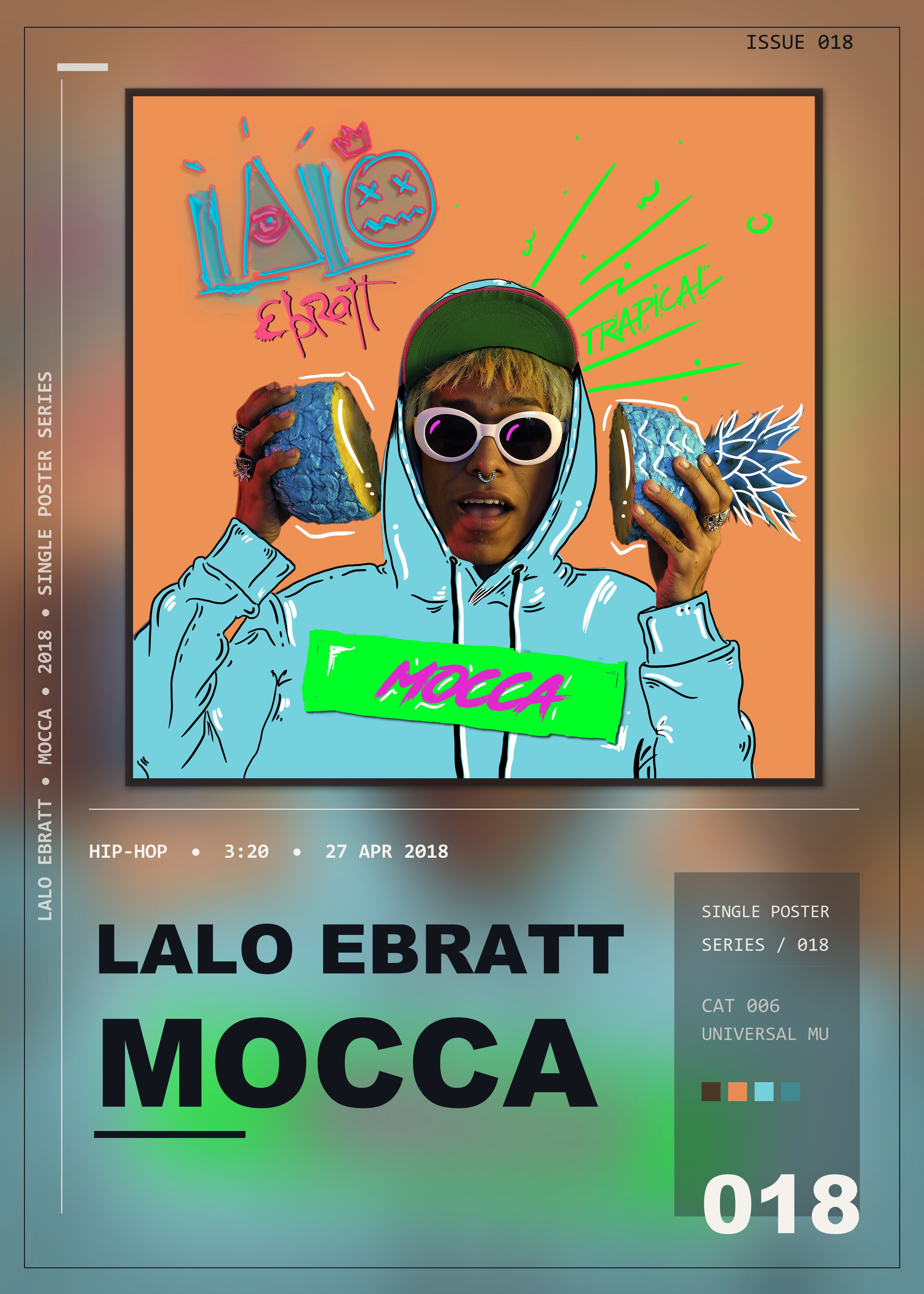 Music poster: Lalo Ebratt - Mocca