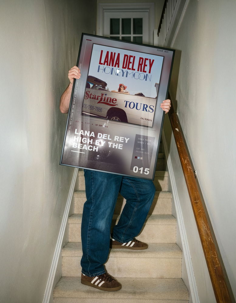 Music poster: Lana Del Rey - High By The Beach