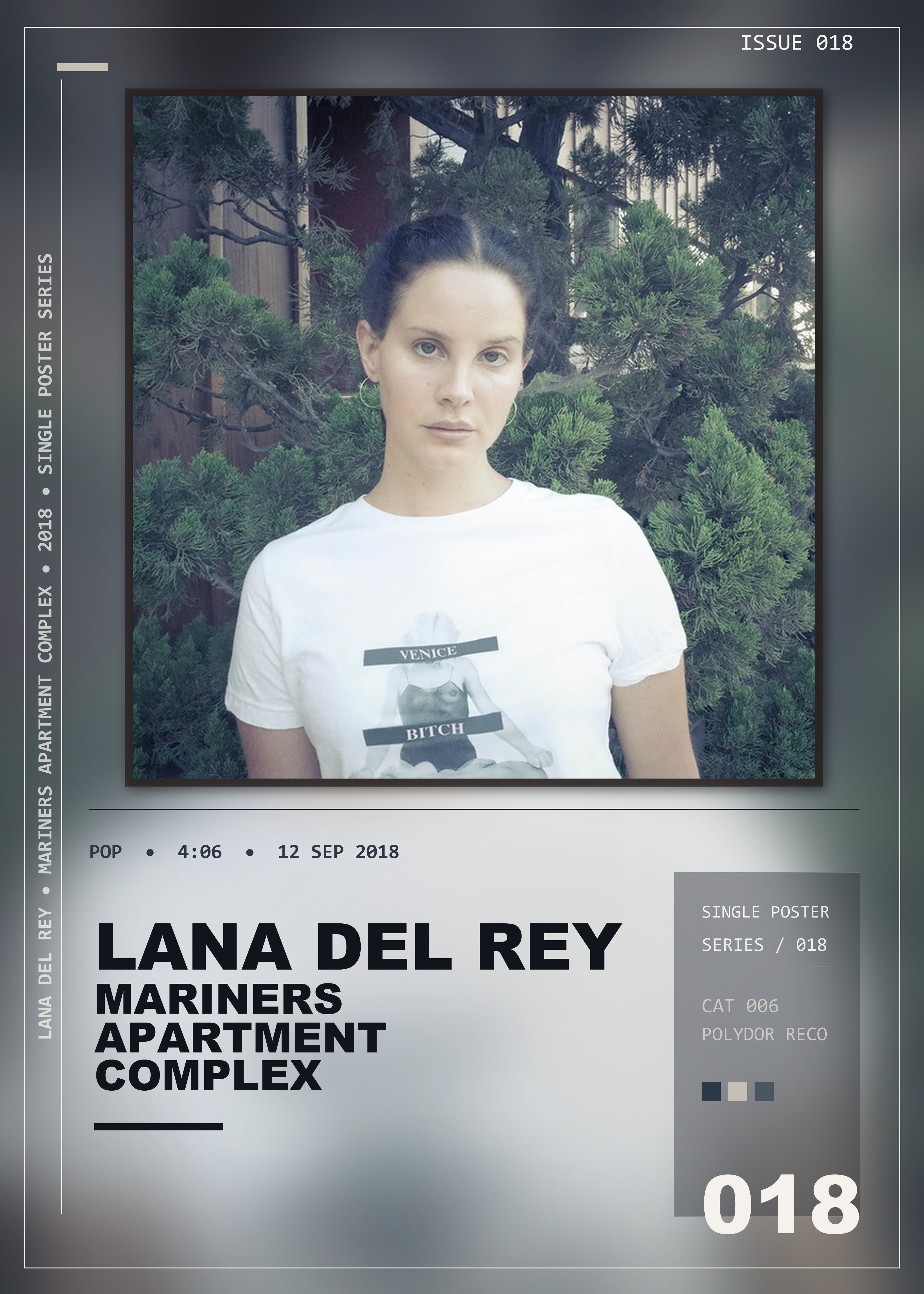 Music poster: Lana Del Rey - Mariners Apartment Complex