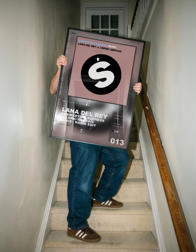 Music poster: Lana Del Rey - Summertime Sadness Lana Del Rey Vs Cedric Gervais - Cedric Gervais Remix Radio Edit