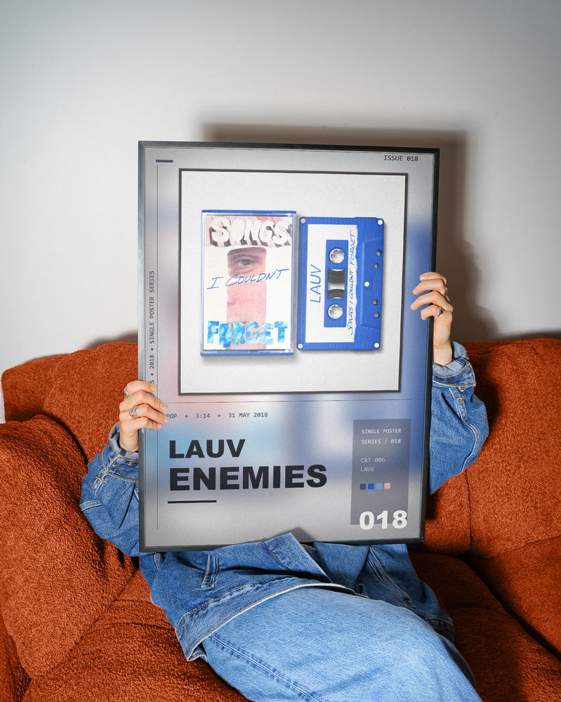 Music poster: Lauv - Enemies