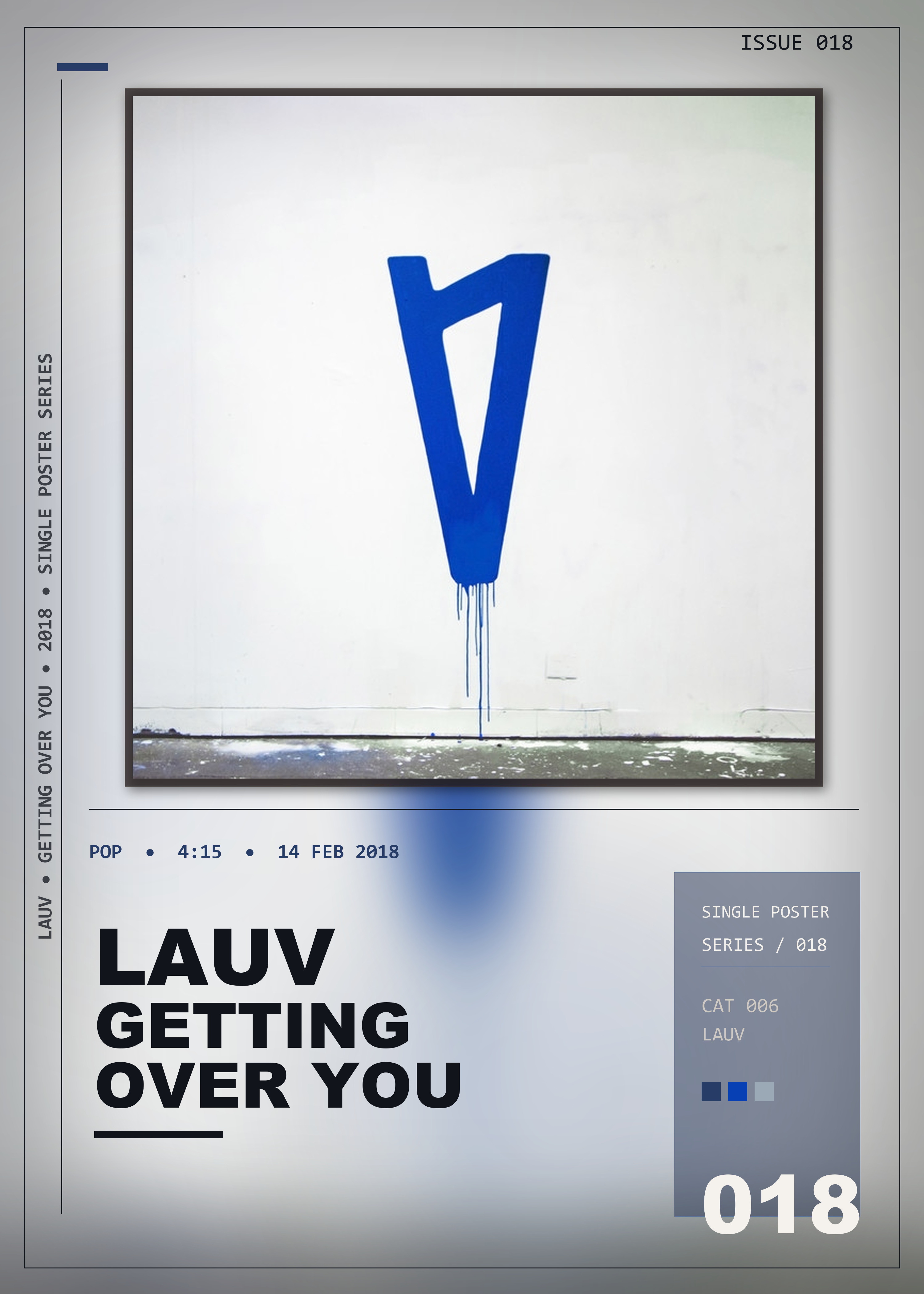 Music poster: Lauv - Getting Over You