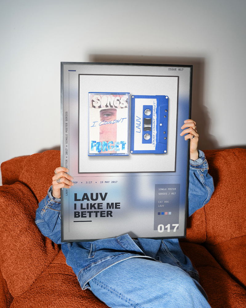 Music poster: Lauv - I Like Me Better