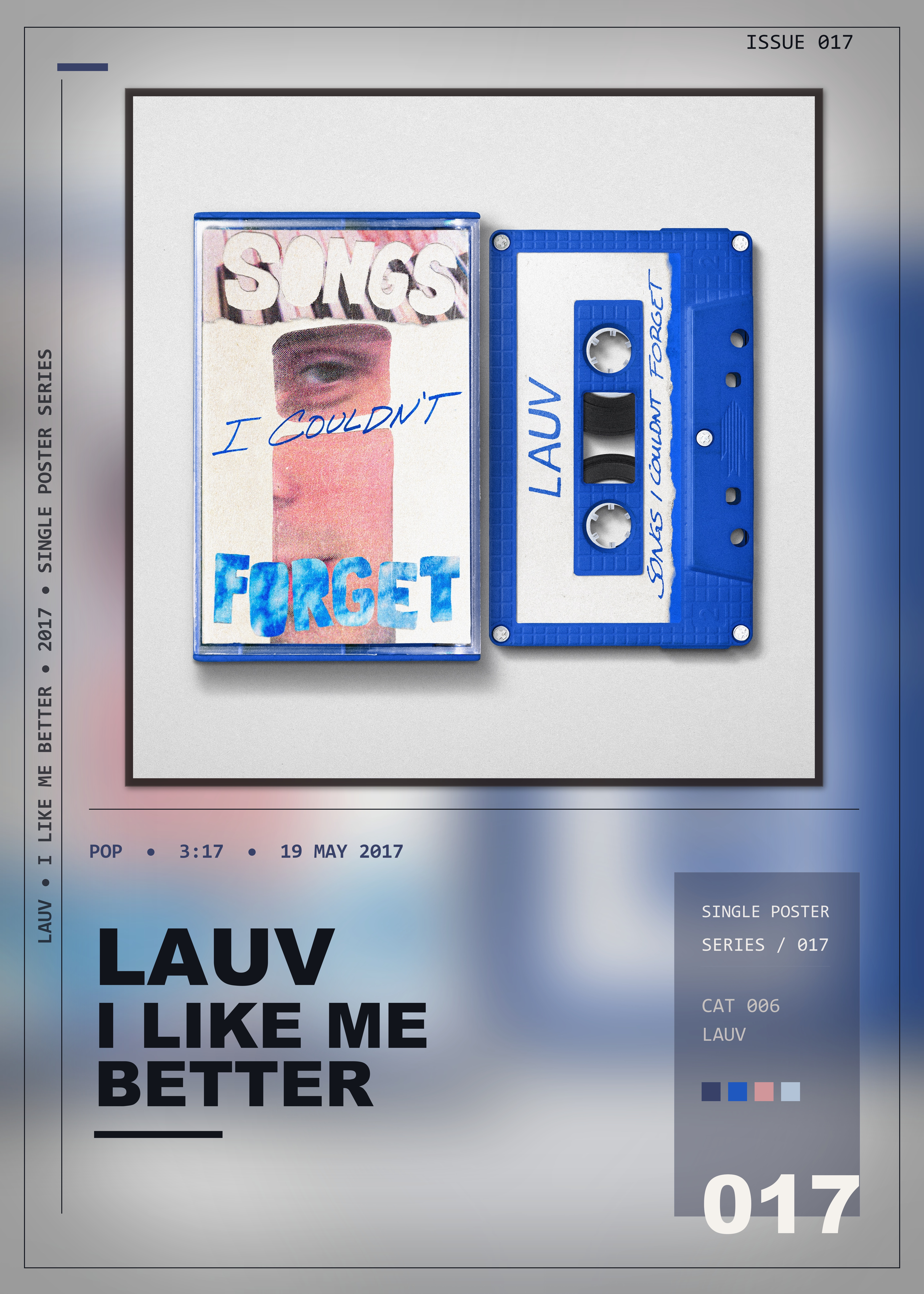 Music poster: Lauv - I Like Me Better