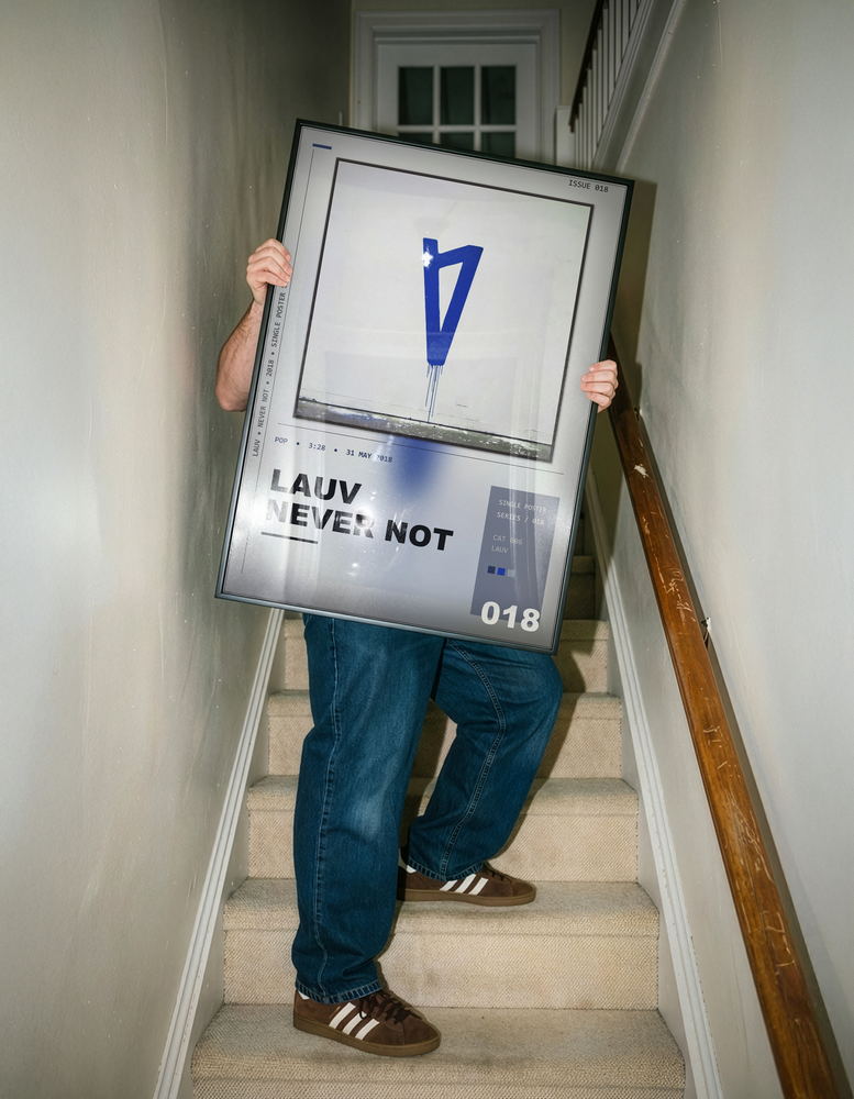 Music poster: Lauv - Never Not