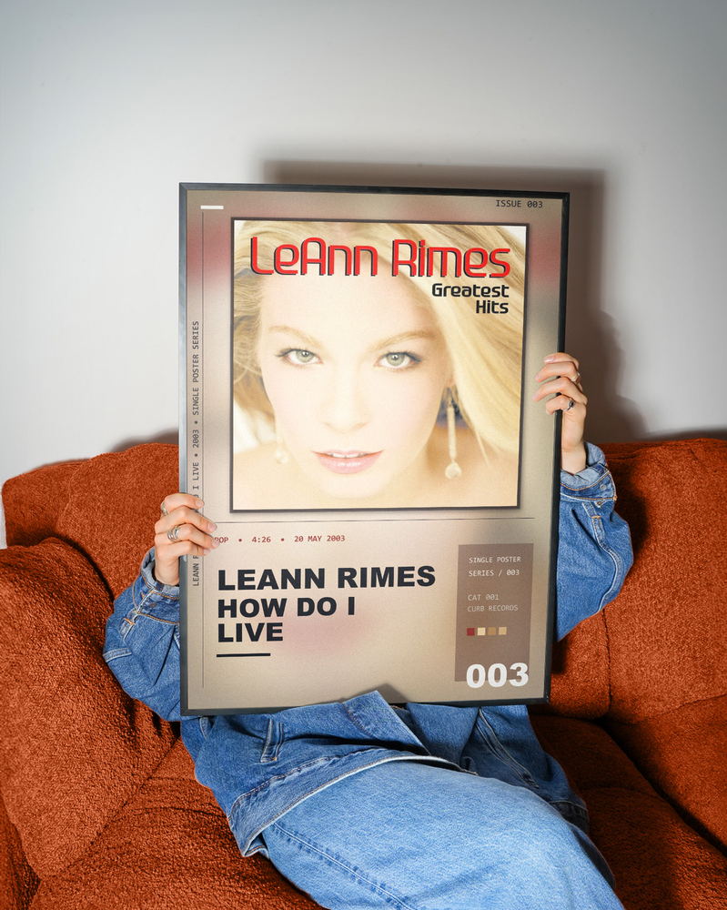 Music poster: LeAnn Rimes - How Do I Live