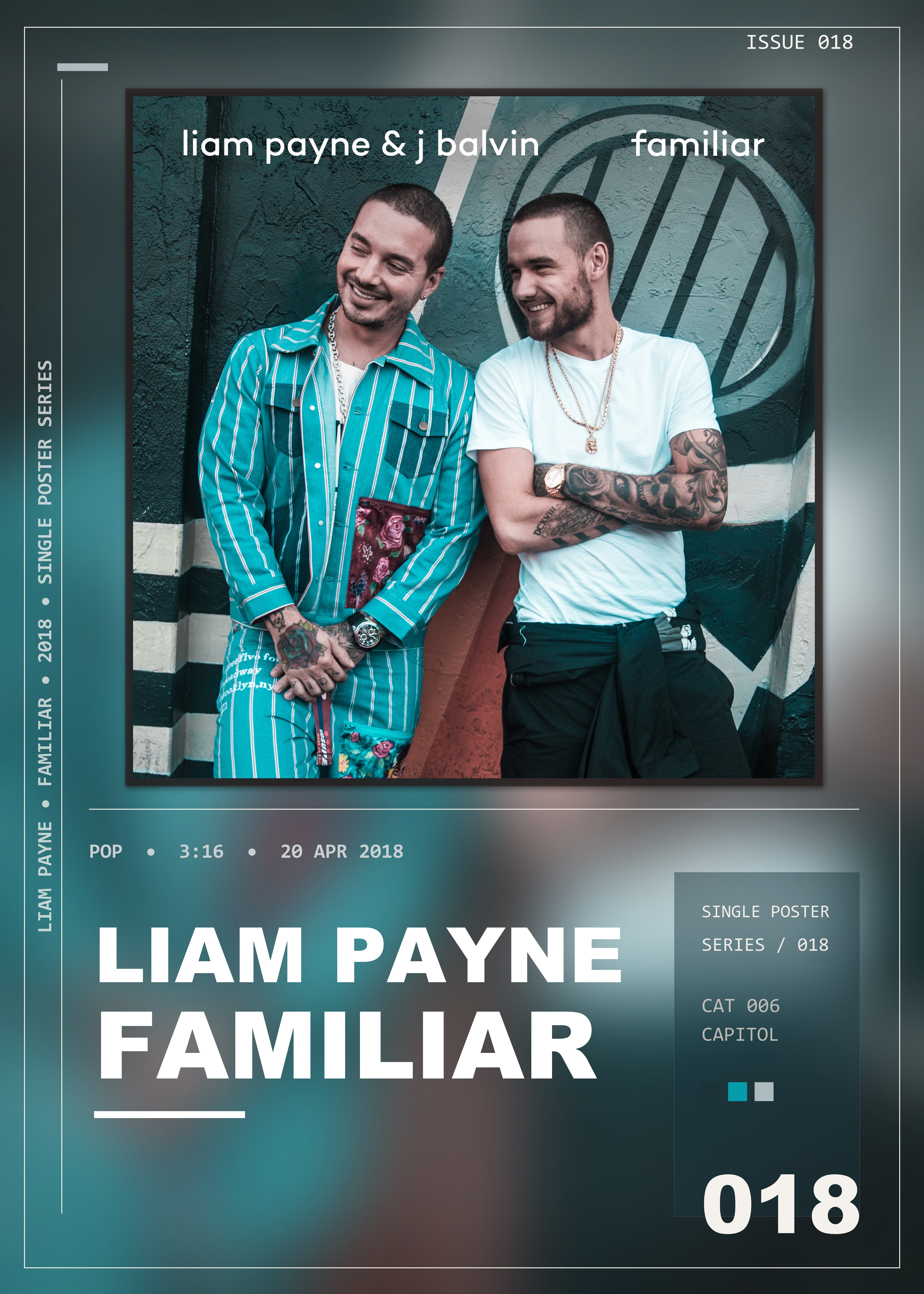 Music poster: Liam Payne - Familiar