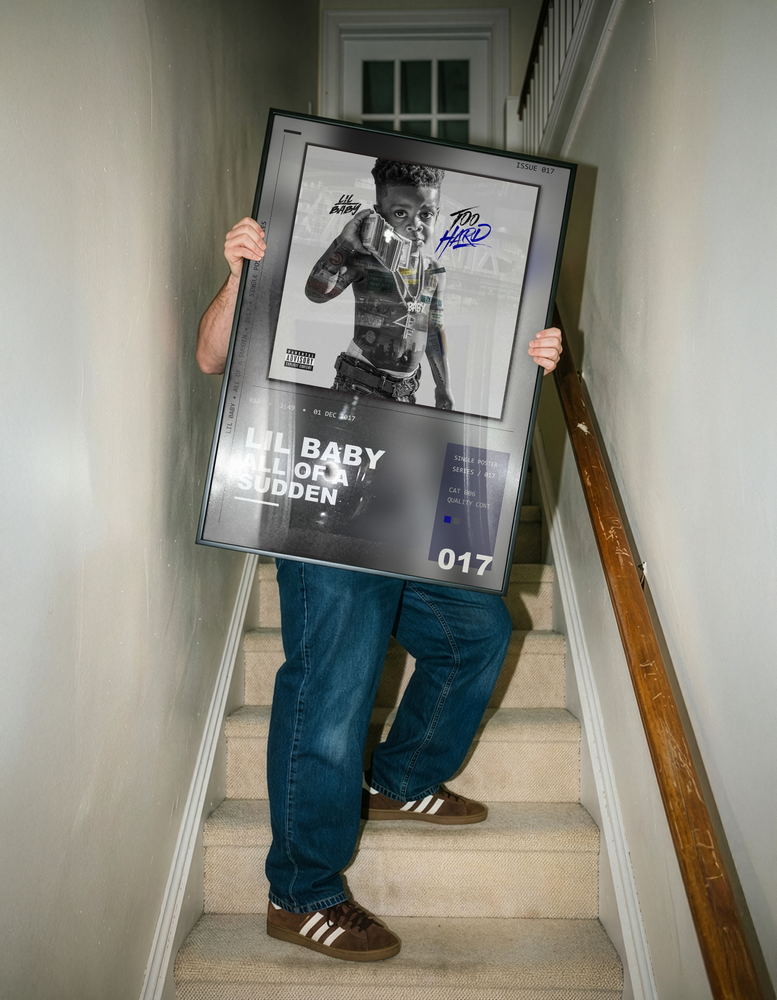 Music poster: Lil Baby - All Of A Sudden