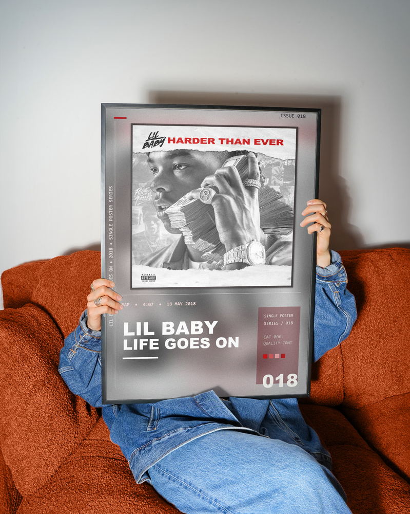 Music poster: Lil Baby - Life Goes On