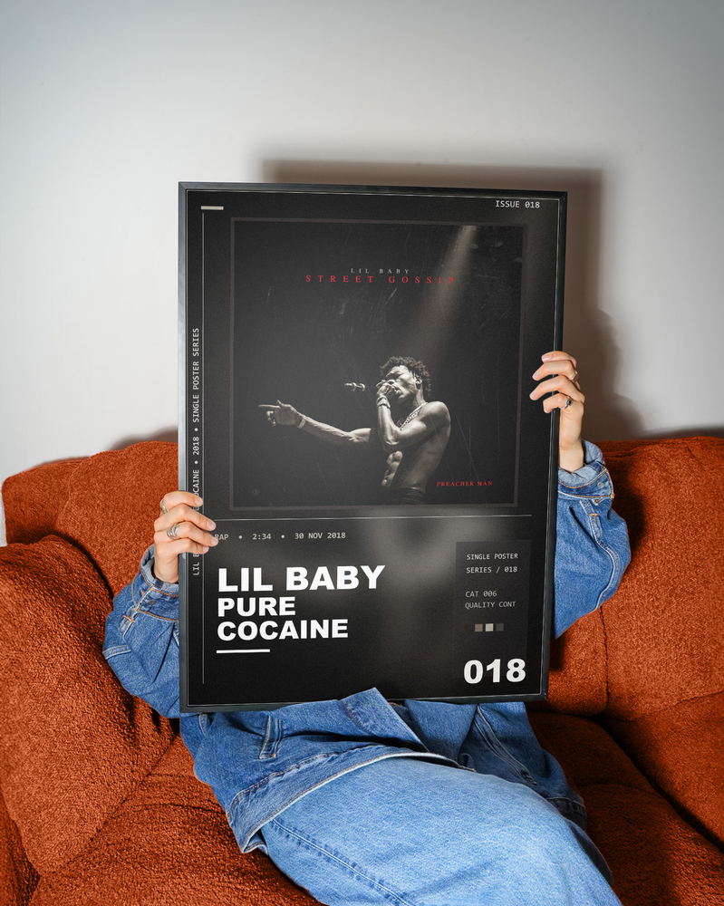 Music poster: Lil Baby - Pure Cocaine