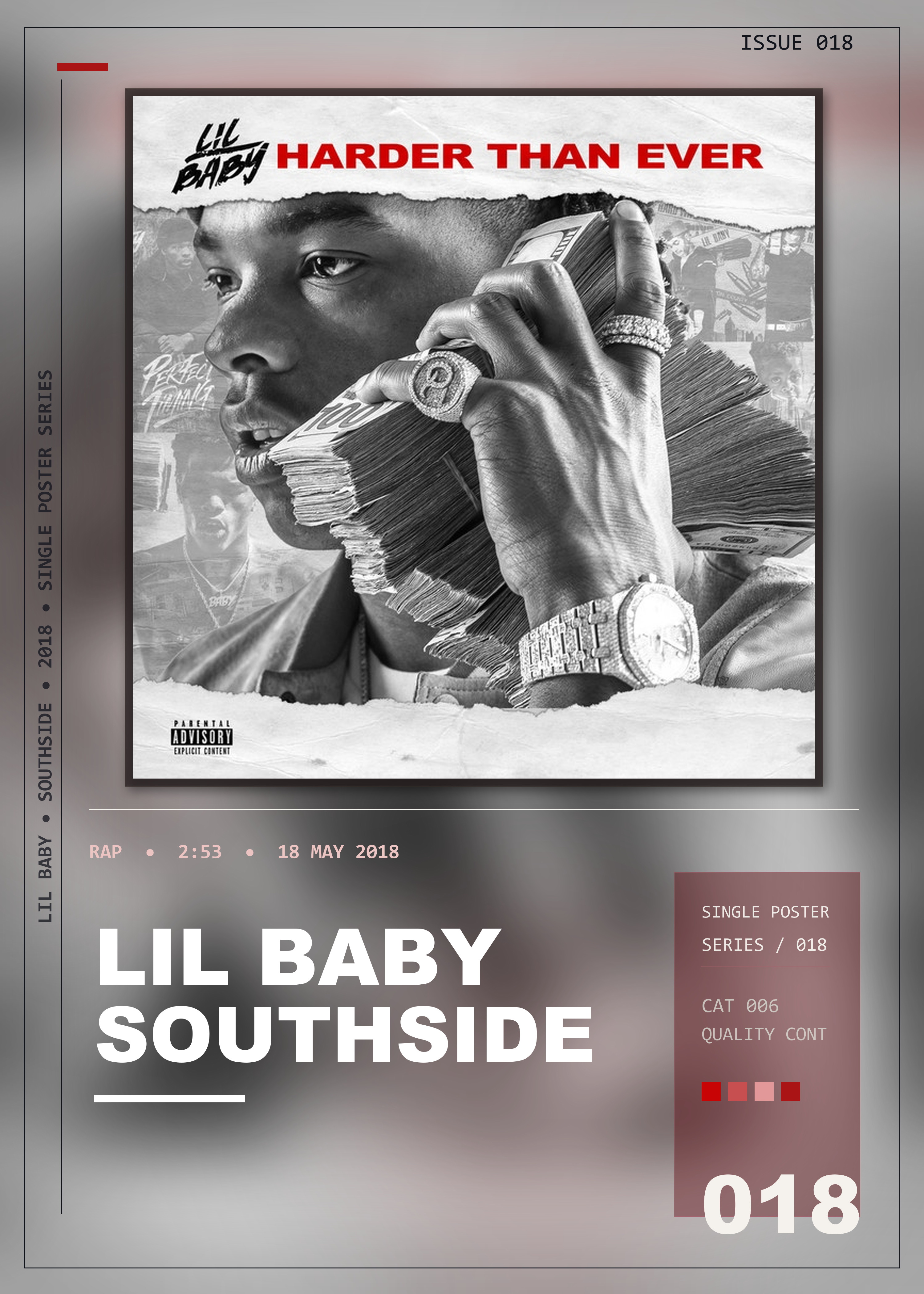 Music poster: Lil Baby - Southside