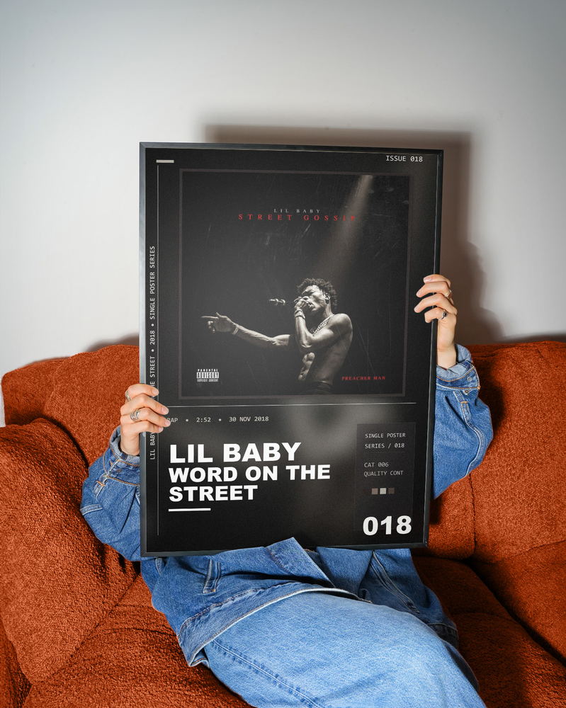 Music poster: Lil Baby - Word On The Street