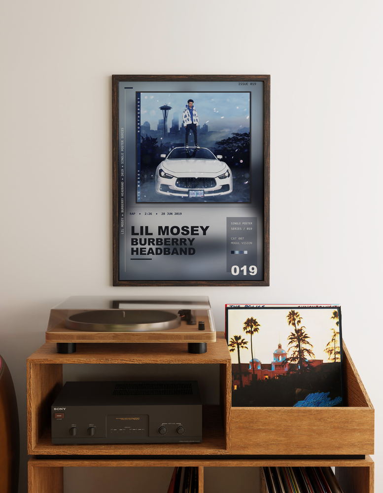 Music poster: Lil Mosey - Burberry Headband