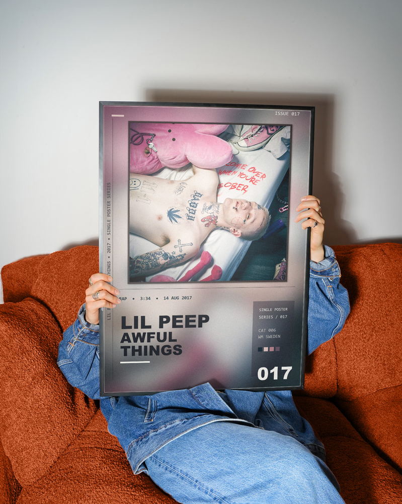 Music poster: Lil Peep - Awful Things