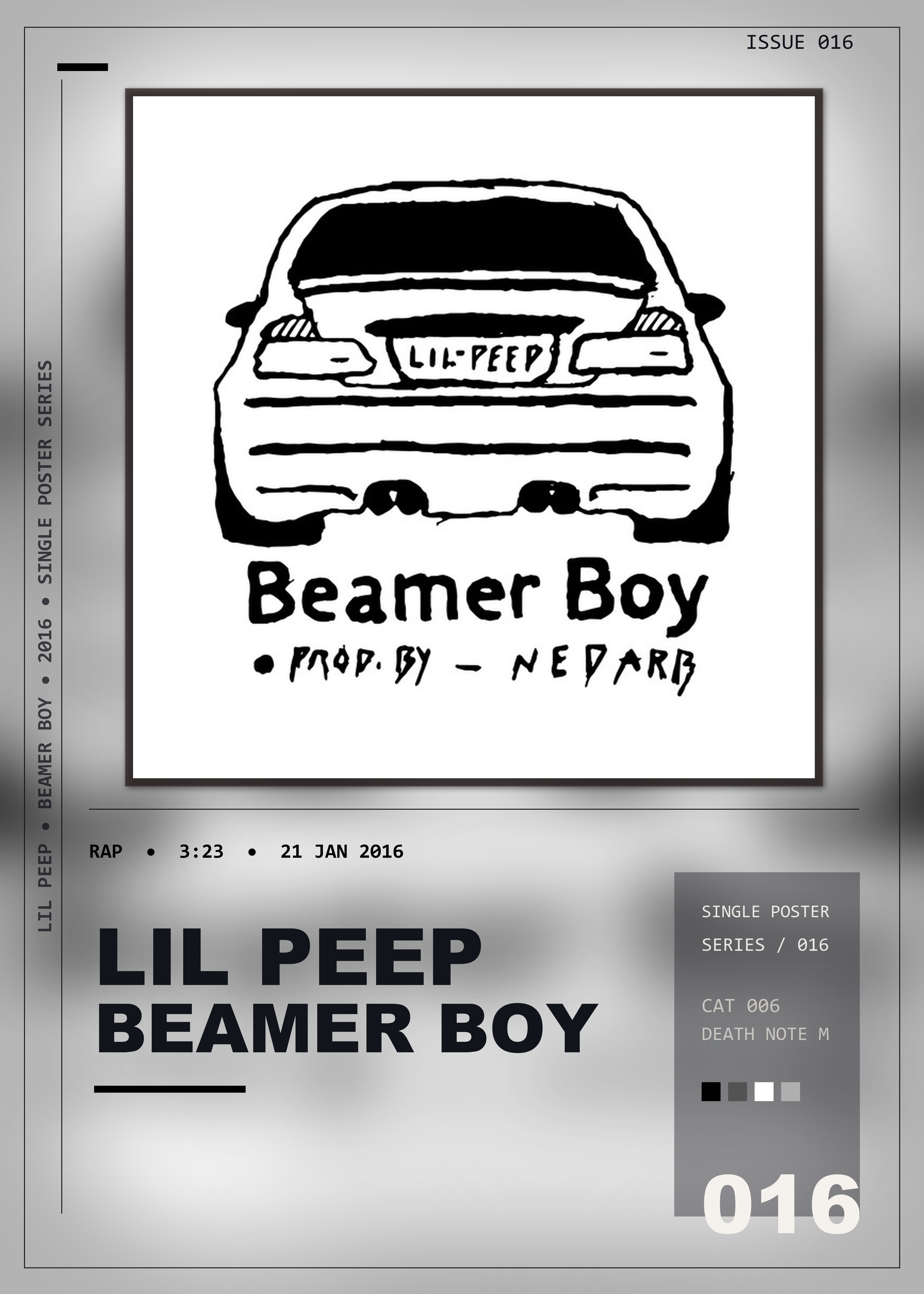 Music poster: Lil Peep - Beamer Boy