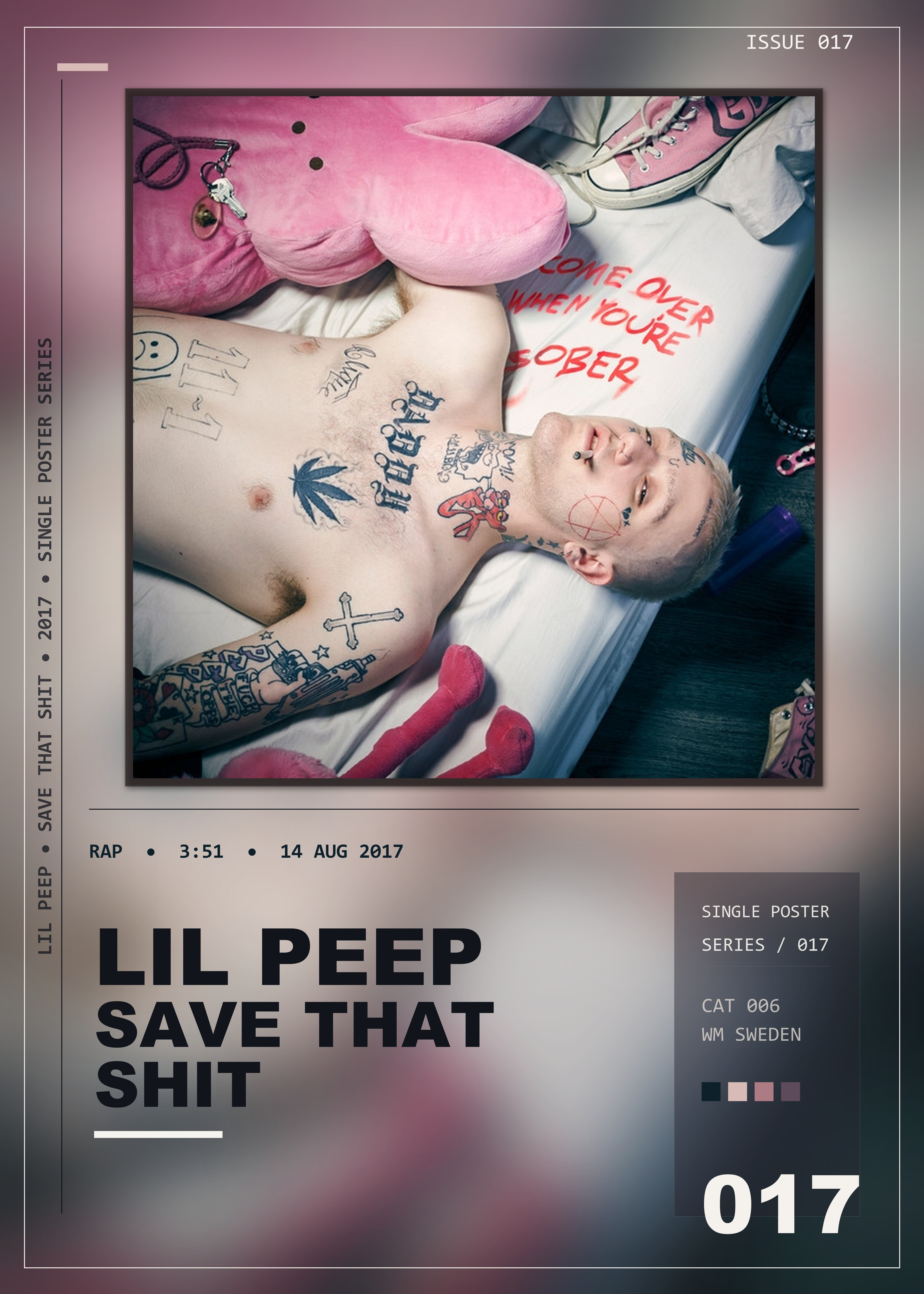 Music poster: Lil Peep - Save That Shit