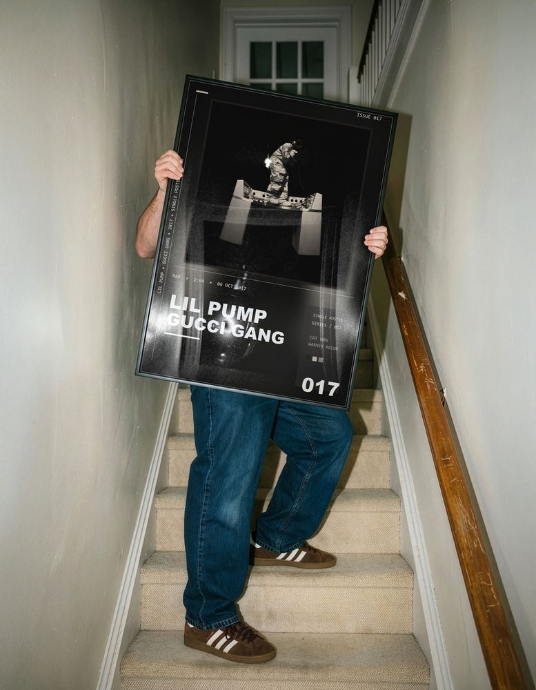 Music poster: Lil Pump - Gucci Gang