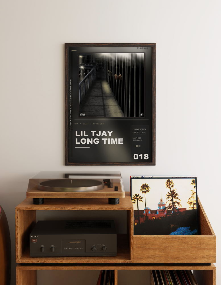 Music poster: Lil Tjay - Long Time