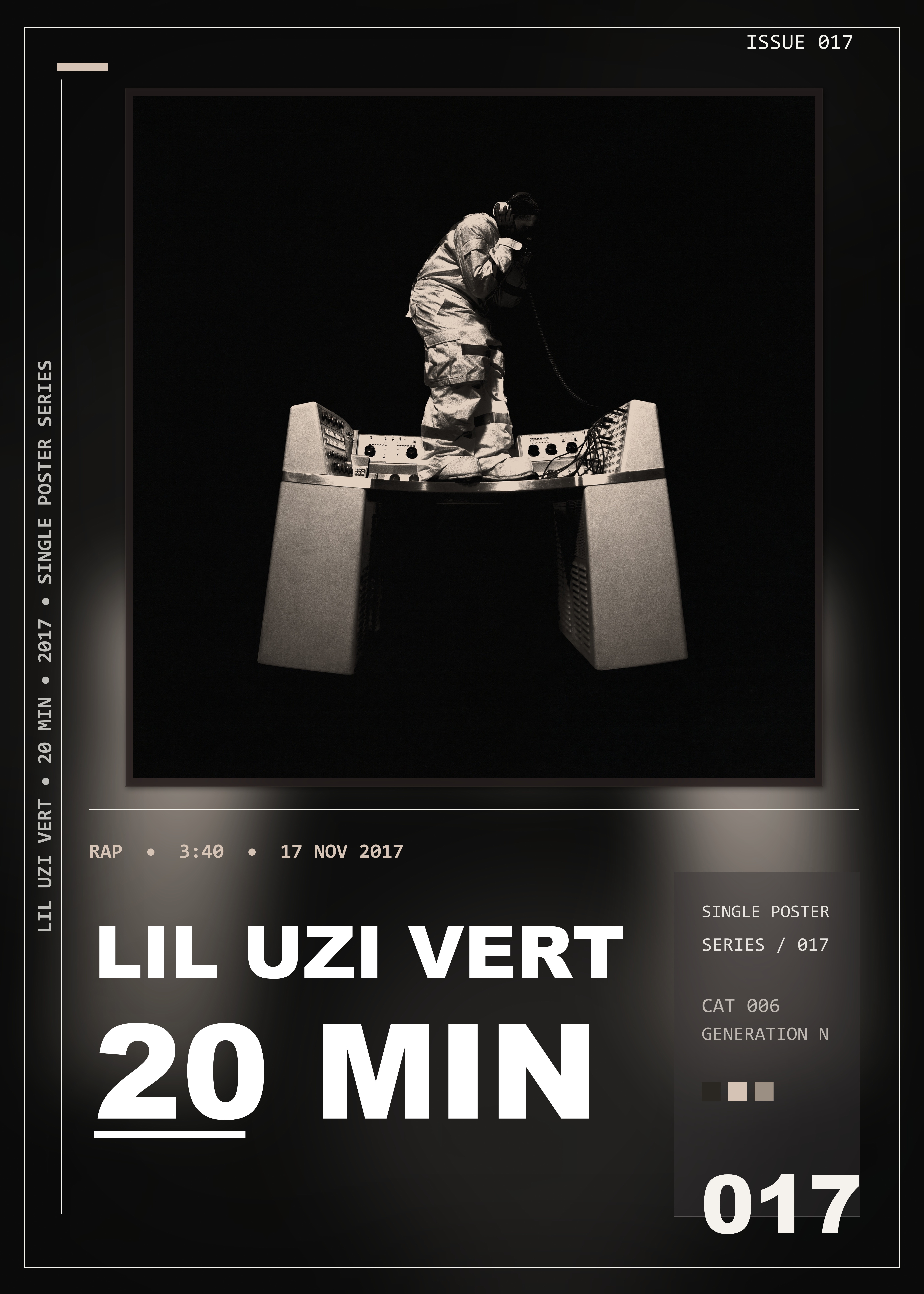 Music poster: Lil Uzi Vert - 20 Min