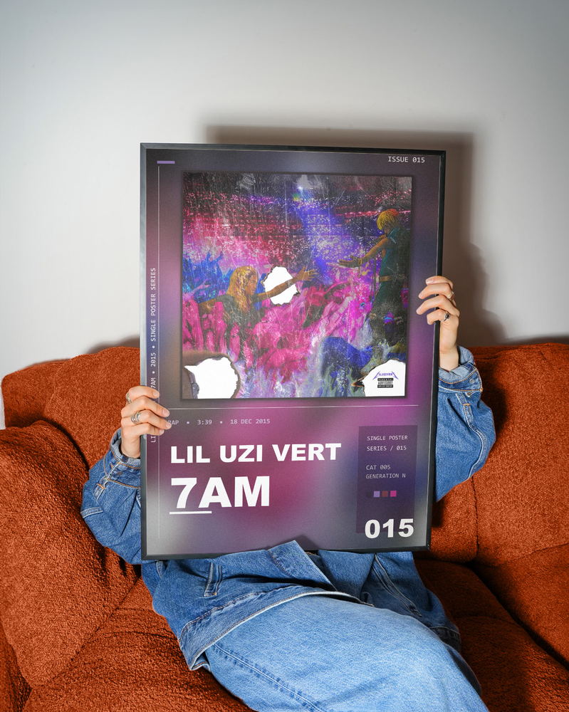 Music poster: Lil Uzi Vert - 7am