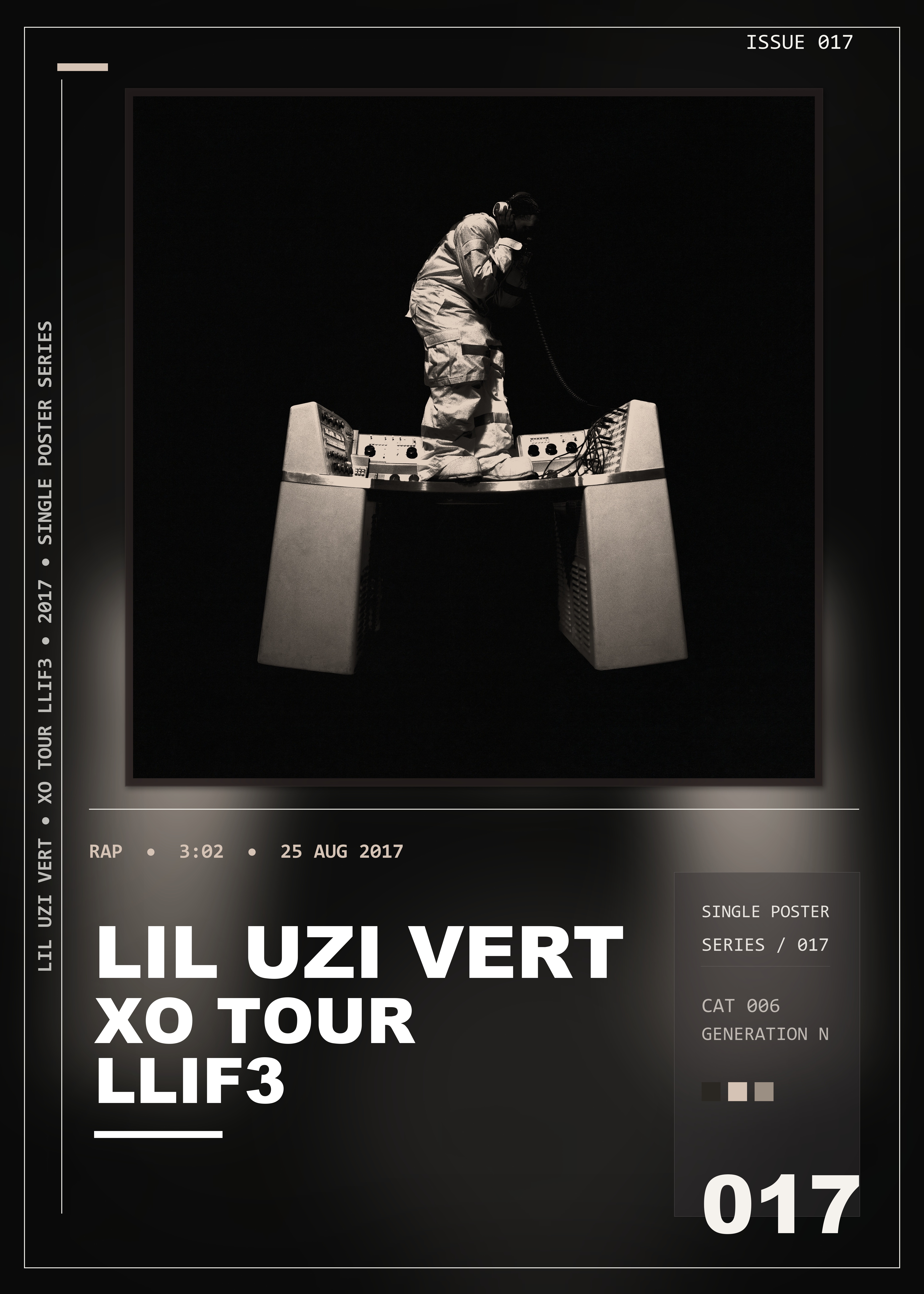 Music poster: Lil Uzi Vert - XO TOUR Llif3