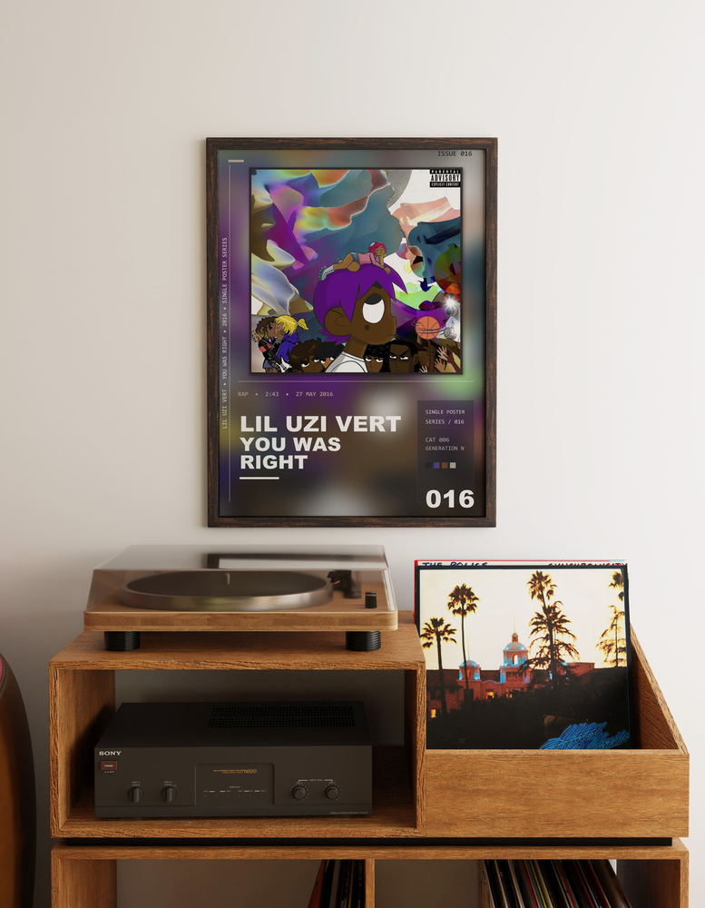 Music poster: Lil Uzi Vert - You Was Right