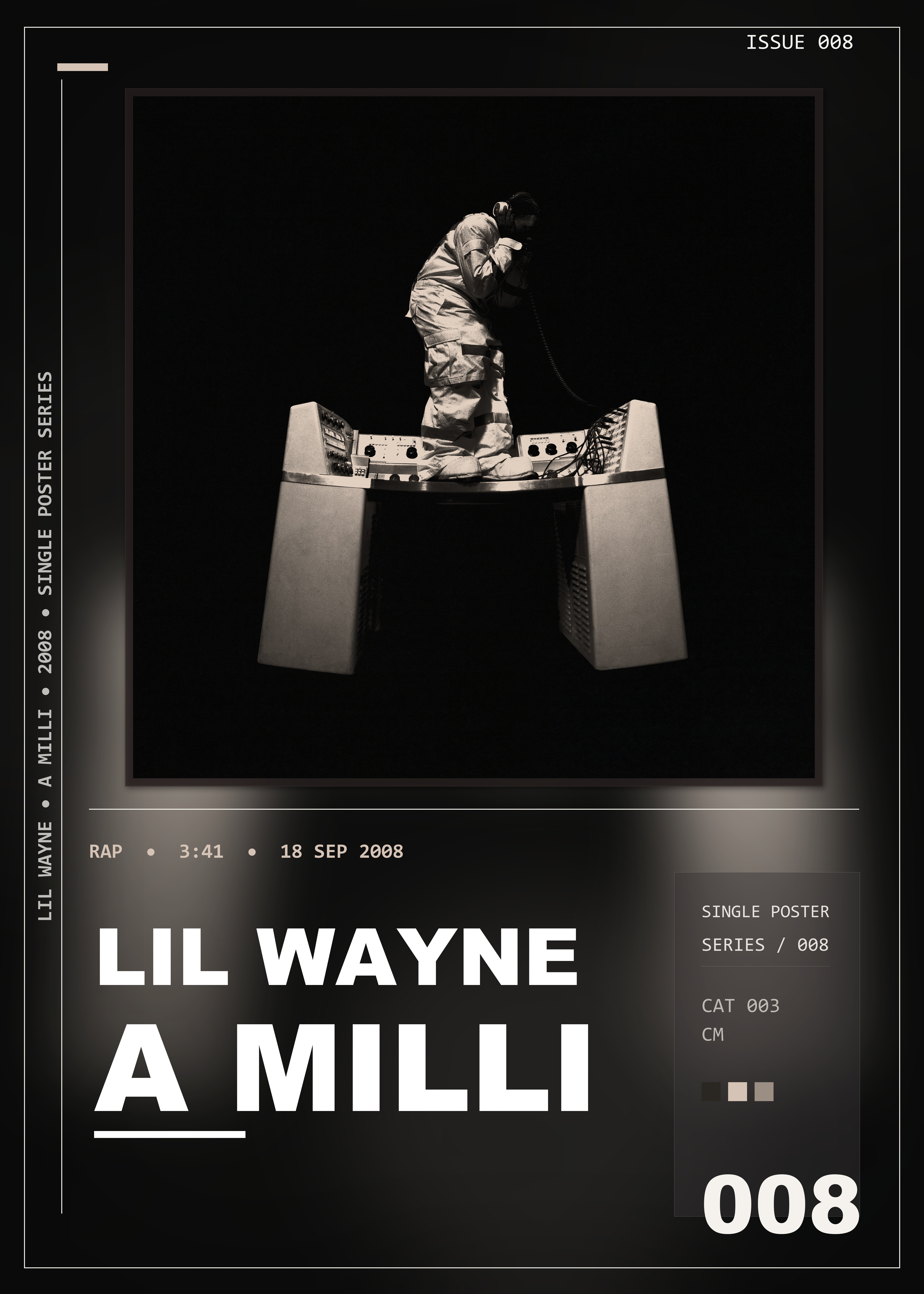 Music poster: Lil Wayne - A Milli