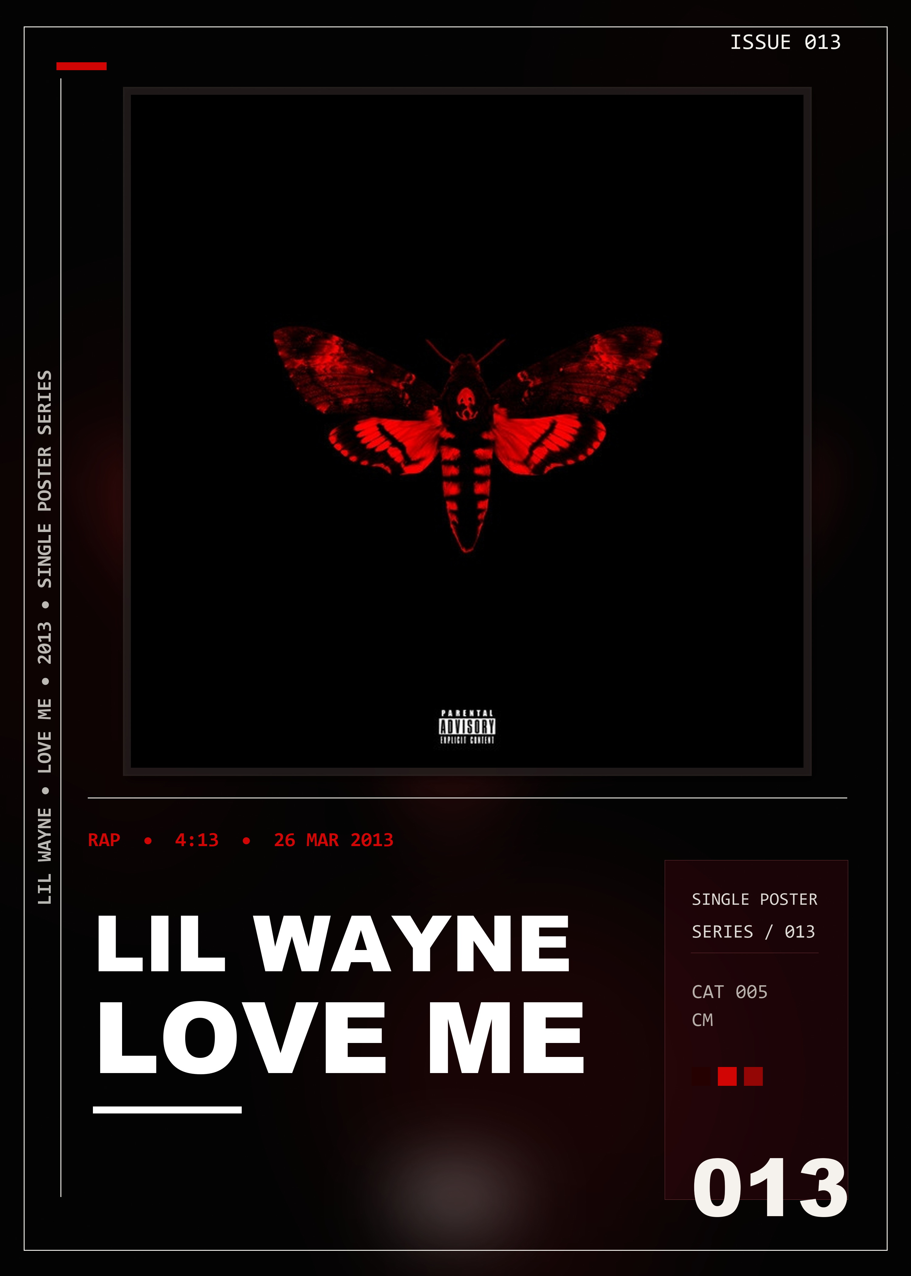 Music poster: Lil Wayne - Love Me