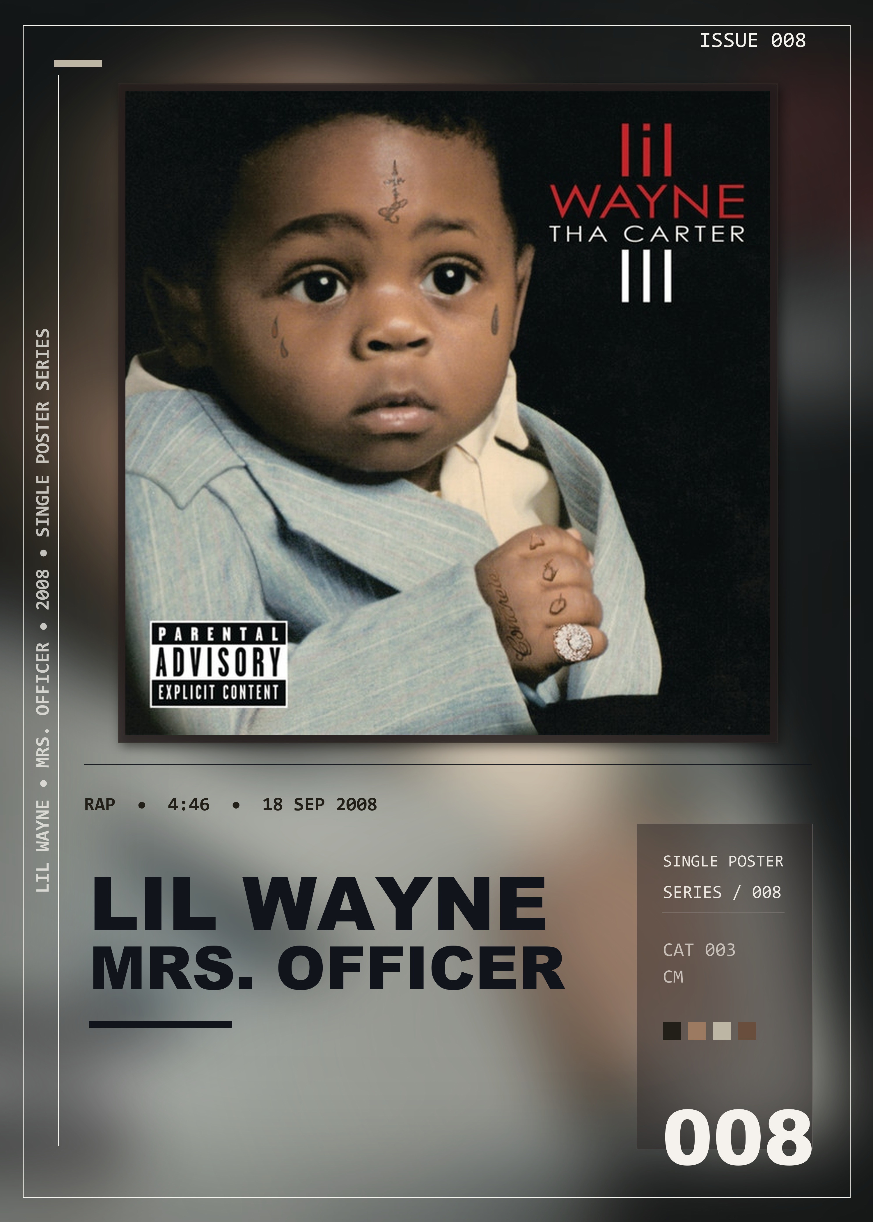 Music poster: Lil Wayne - Mrs Officer
