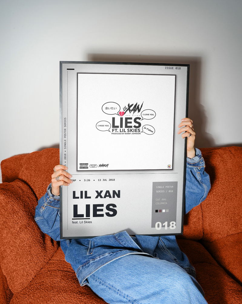 Music poster: Lil Xan - Lies feat Lil Skies