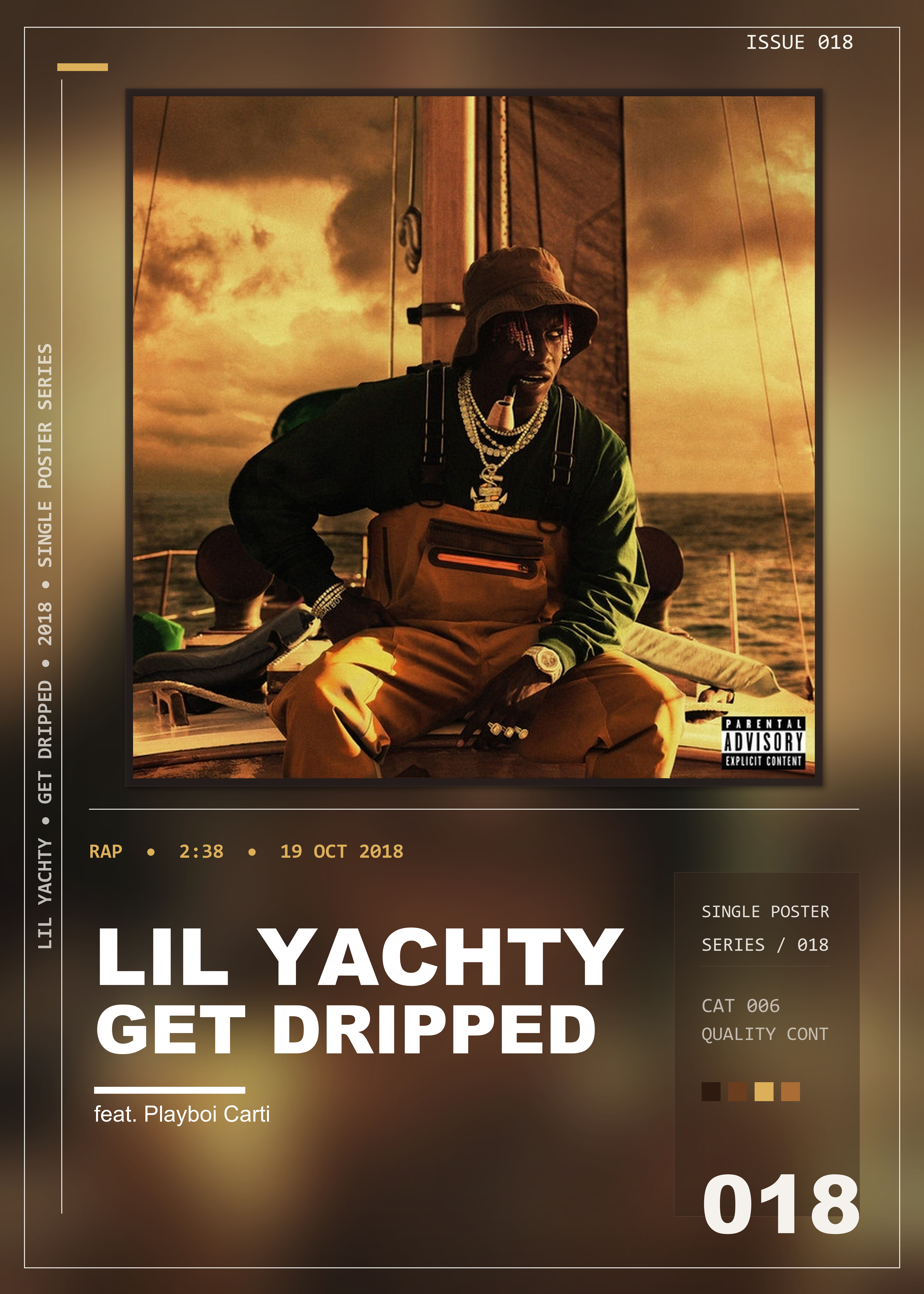 Music poster: Lil Yachty - Get Dripped feat Playboi Carti