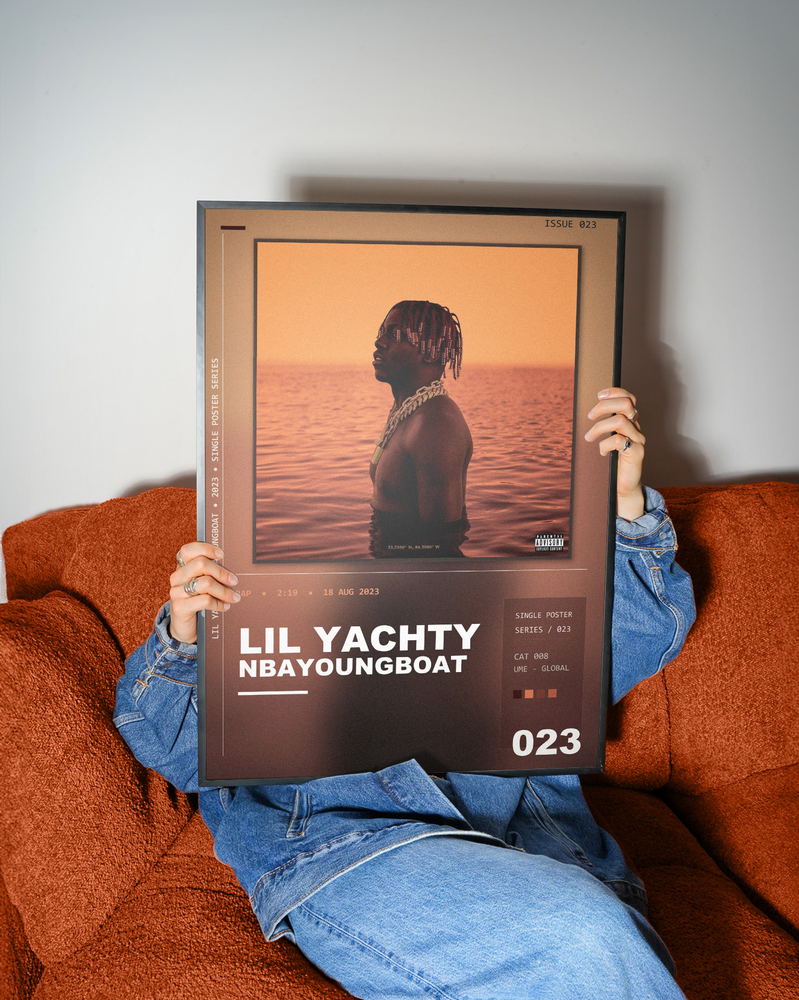 Music poster: Lil Yachty - NBAYOUNGBOAT