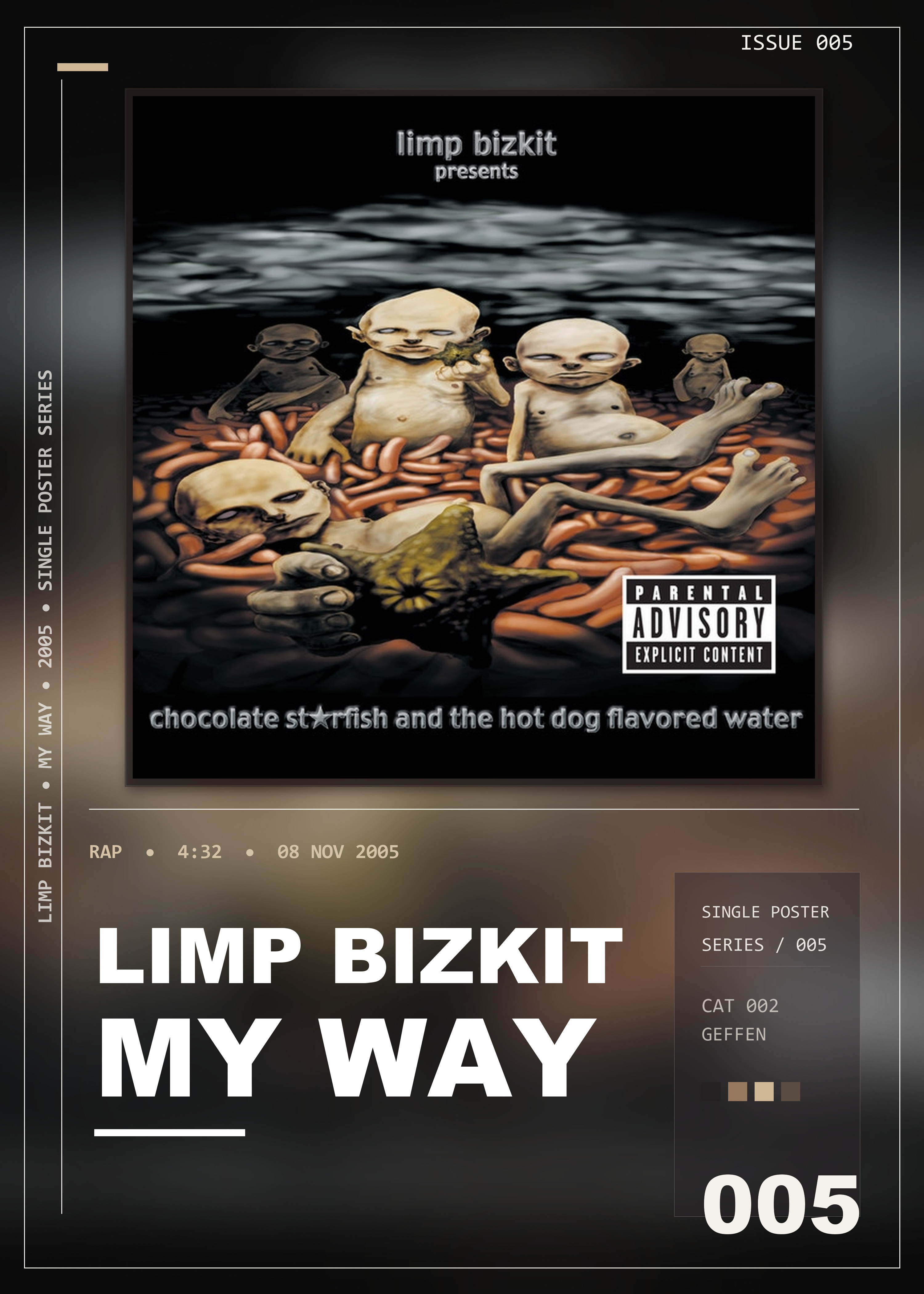 Music poster: Limp Bizkit - My Way