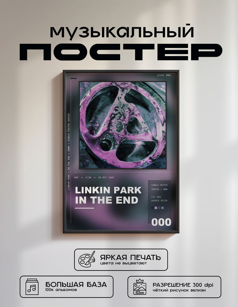 Music poster: Linkin Park - In The End
