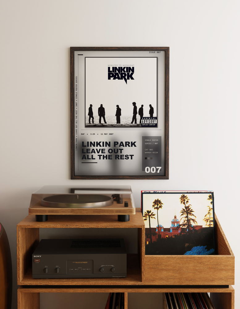 Music poster: Linkin Park - Leave Out All The Rest