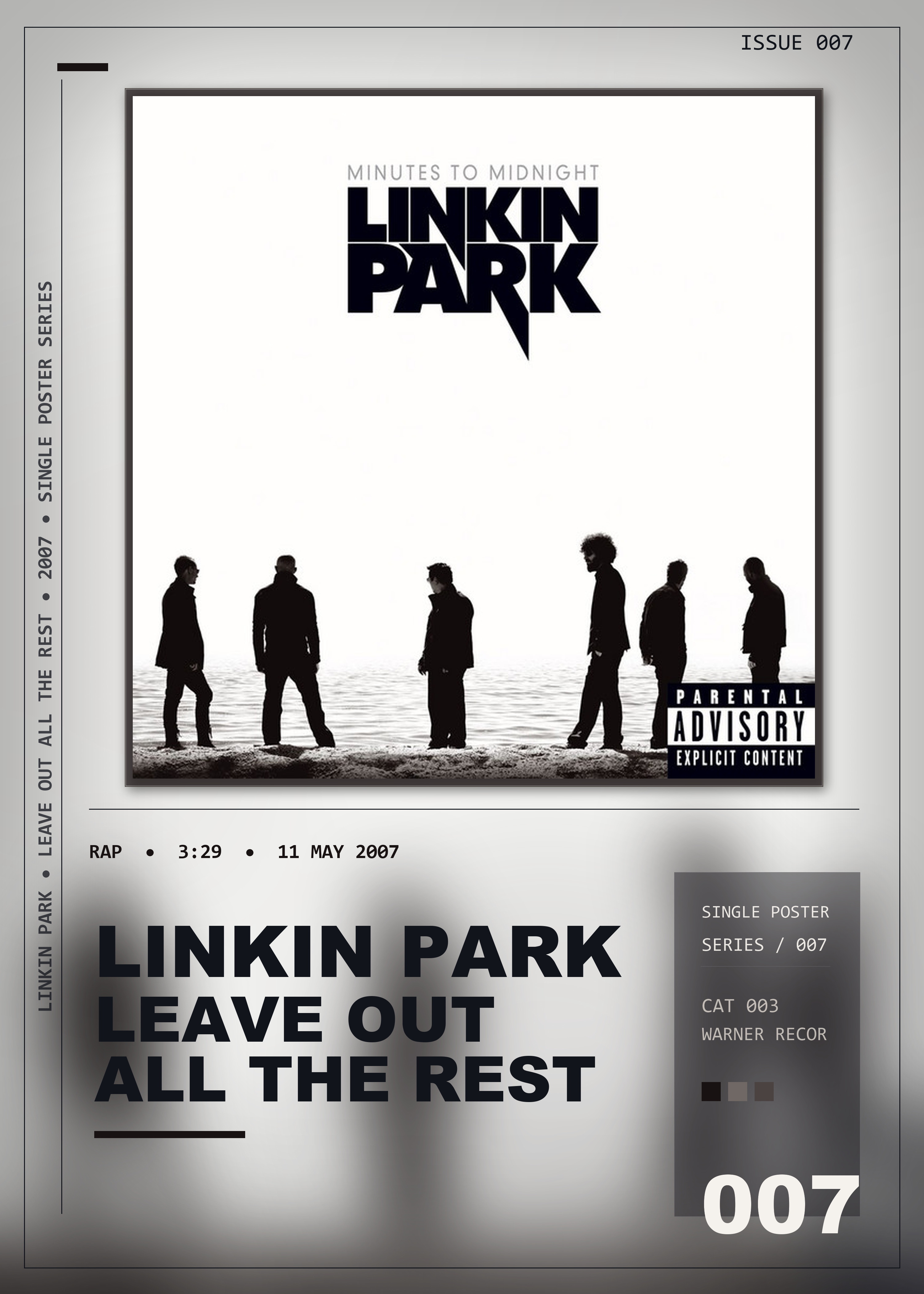 Music poster: Linkin Park - Leave Out All The Rest
